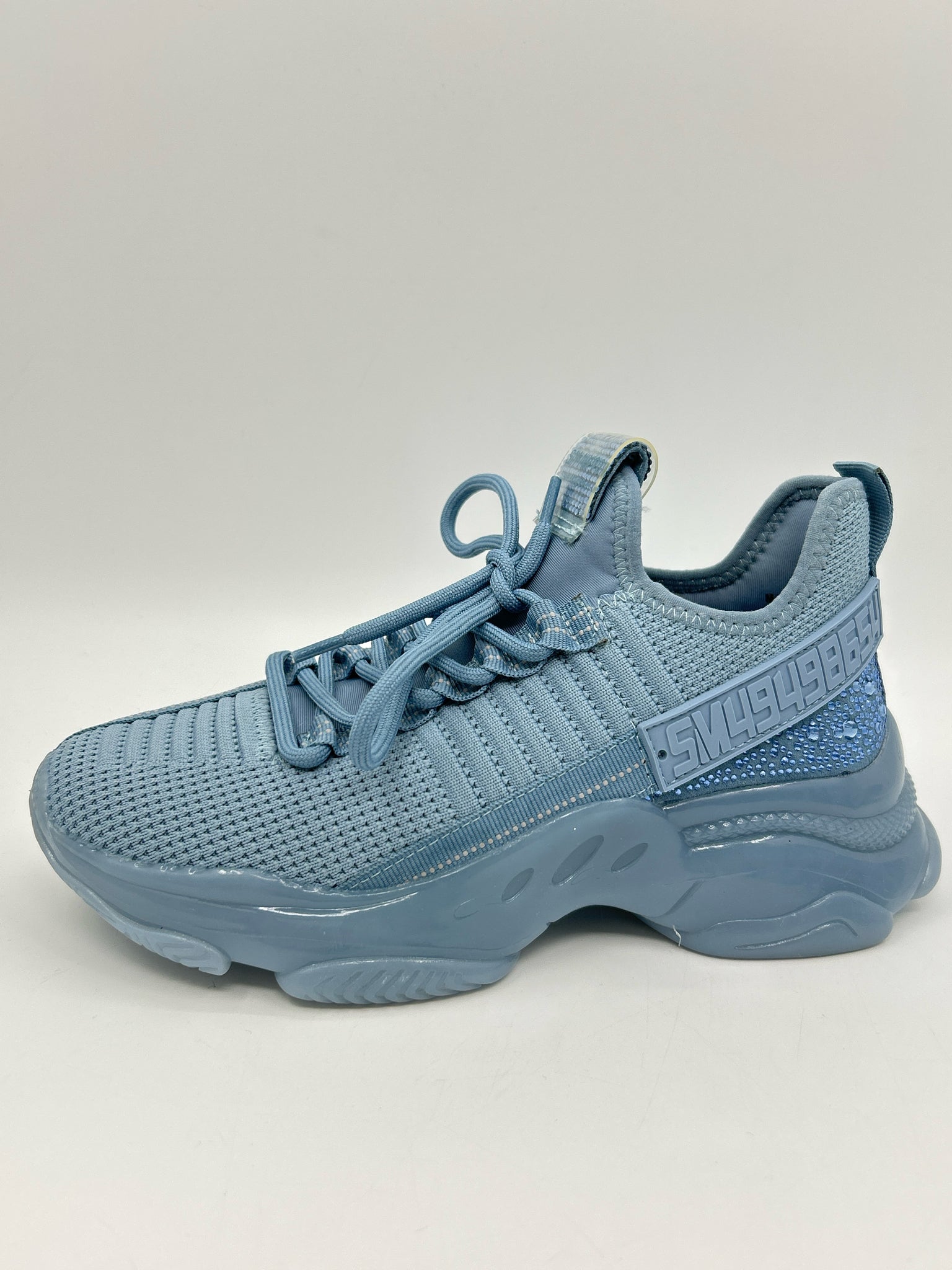 STEVE MADDEN Size 7 Blue Women Sneakers