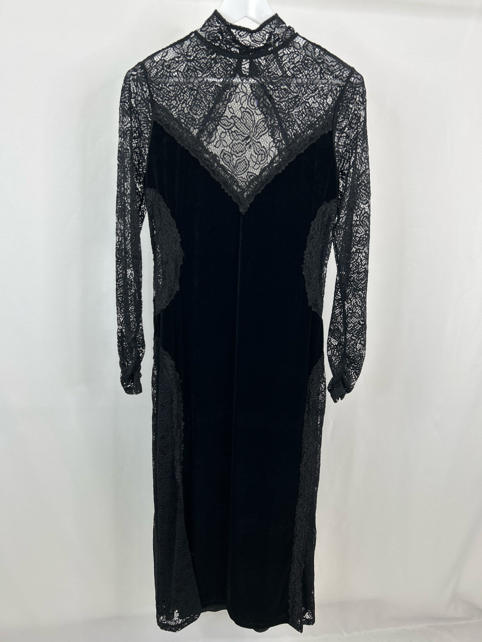 BY ANTHROPOLGIE Size L Black Women Dress NWT