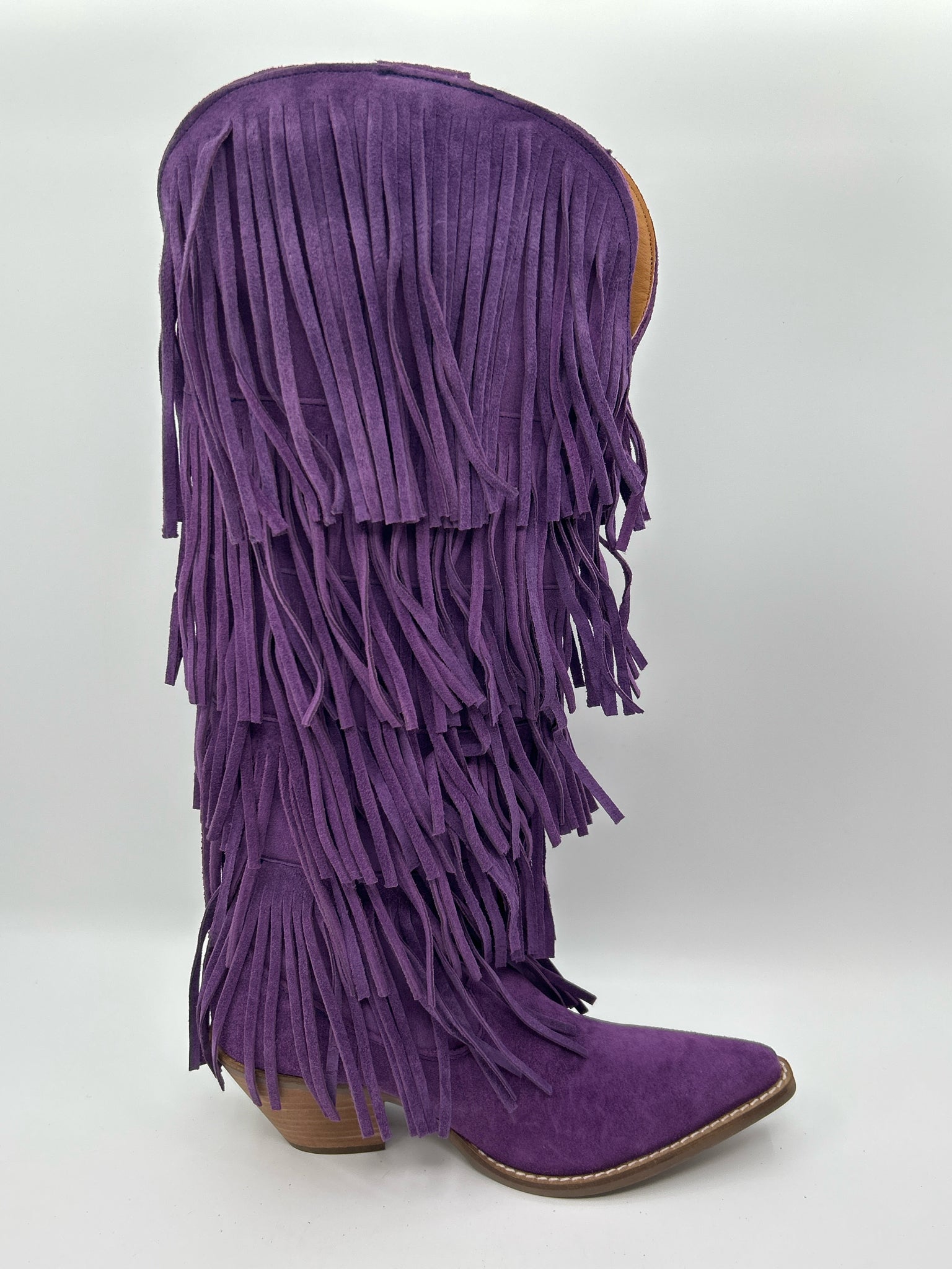 DINGO Size 8.5M Purple Women Boots