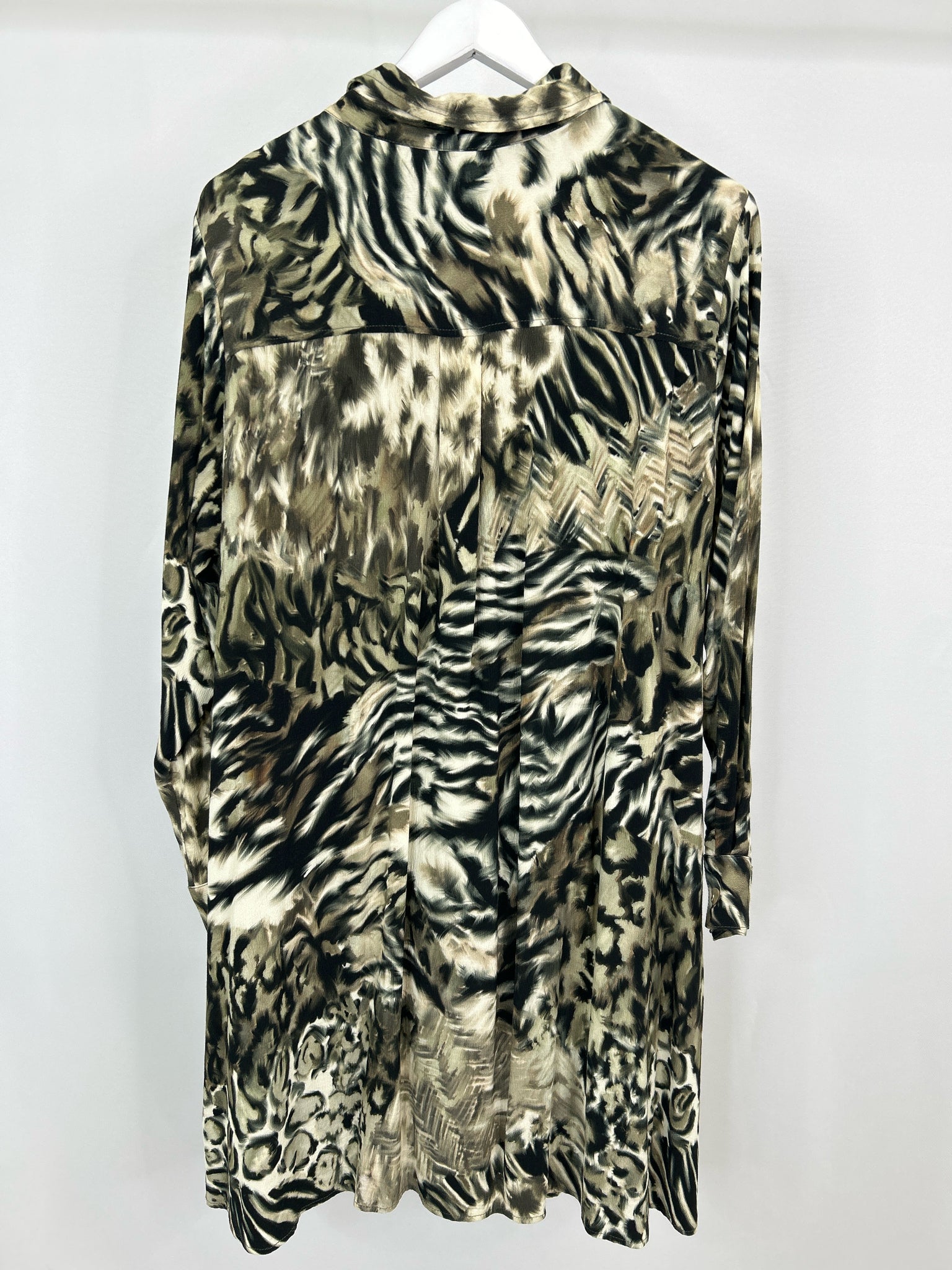 KAREN KANE Size 2X OLIVE GREEN Women Dress