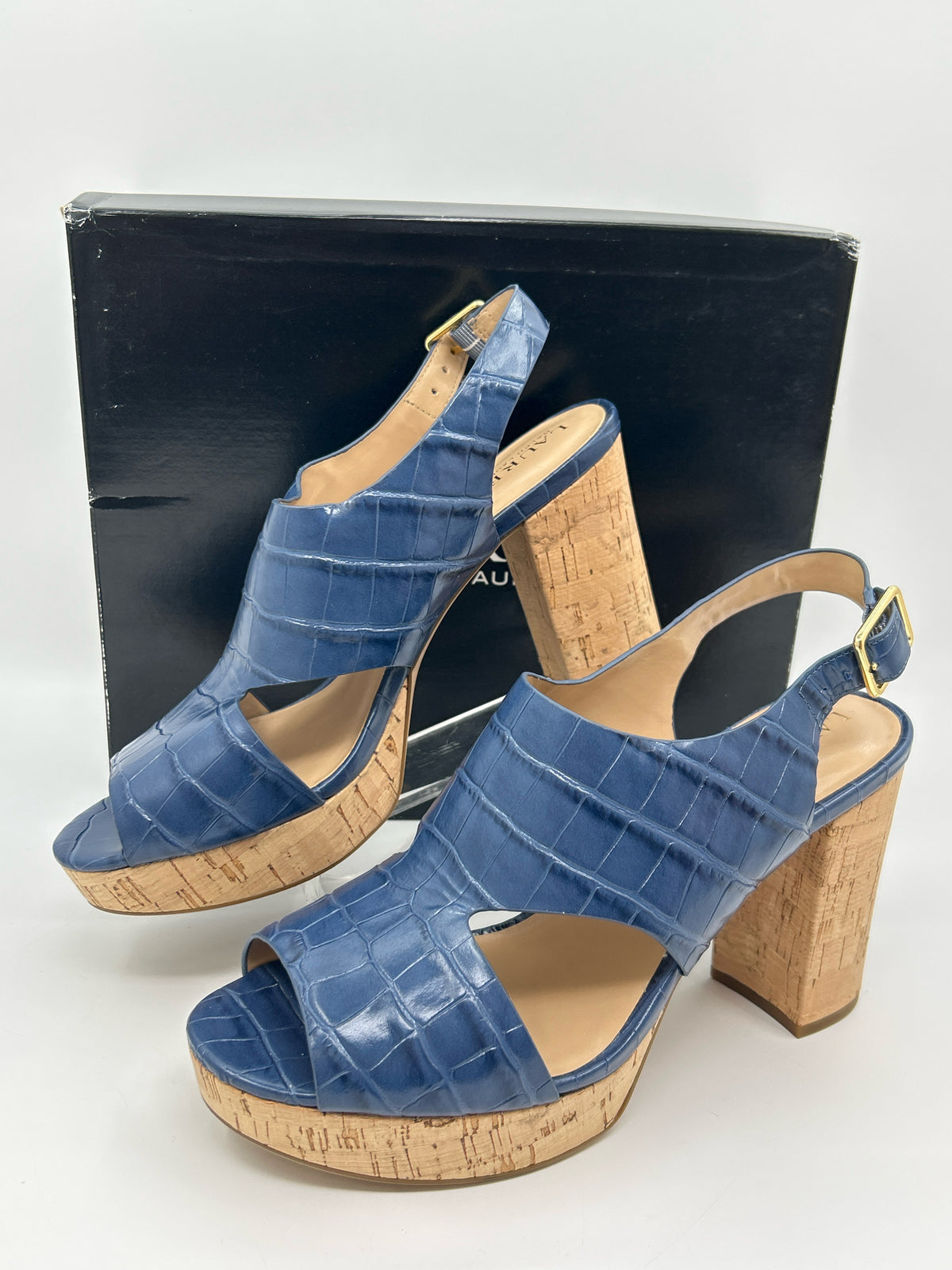 Lauren Ralph Lauren Size 10 Blue Women Sandal