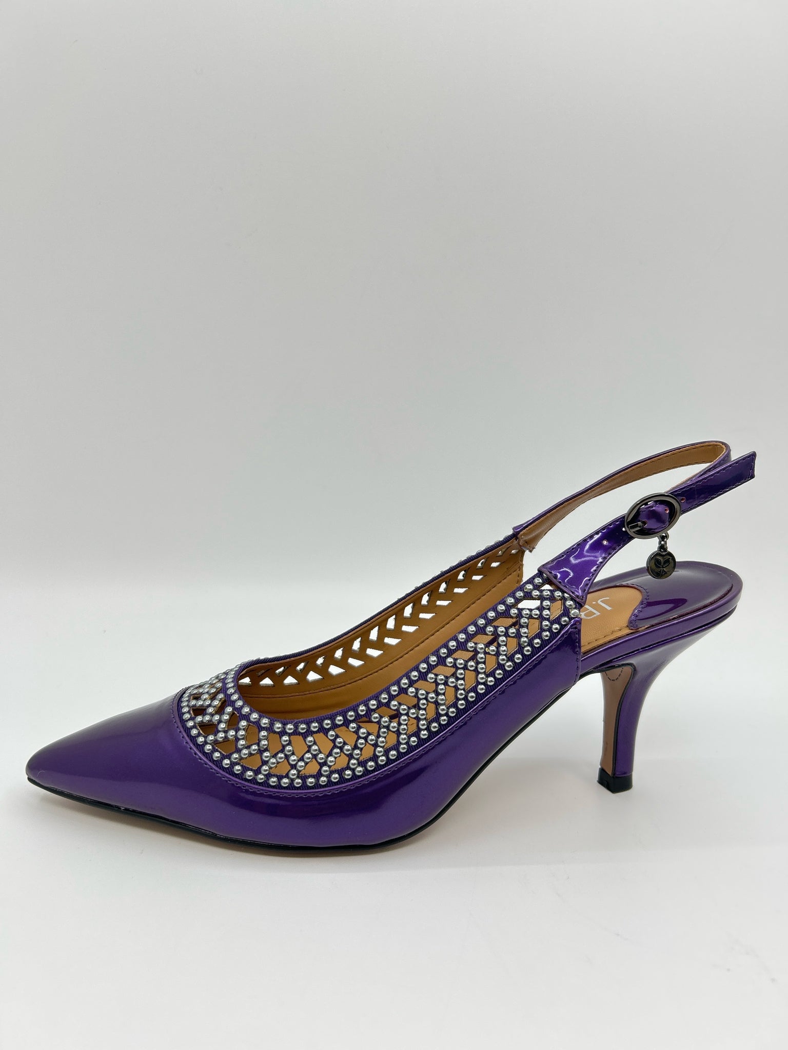 J. RENEE Size 7.5M Purple Women Pumps NIB