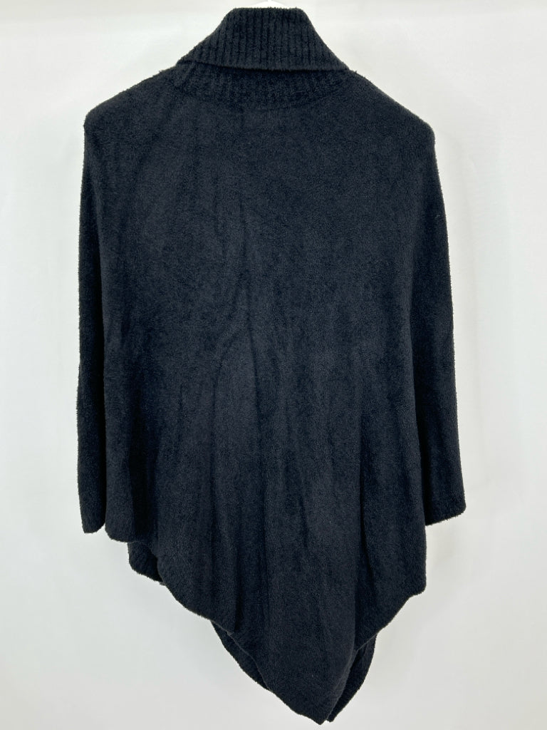 BAREFOOT DREAMS Women Size One Size Black Poncho NWT