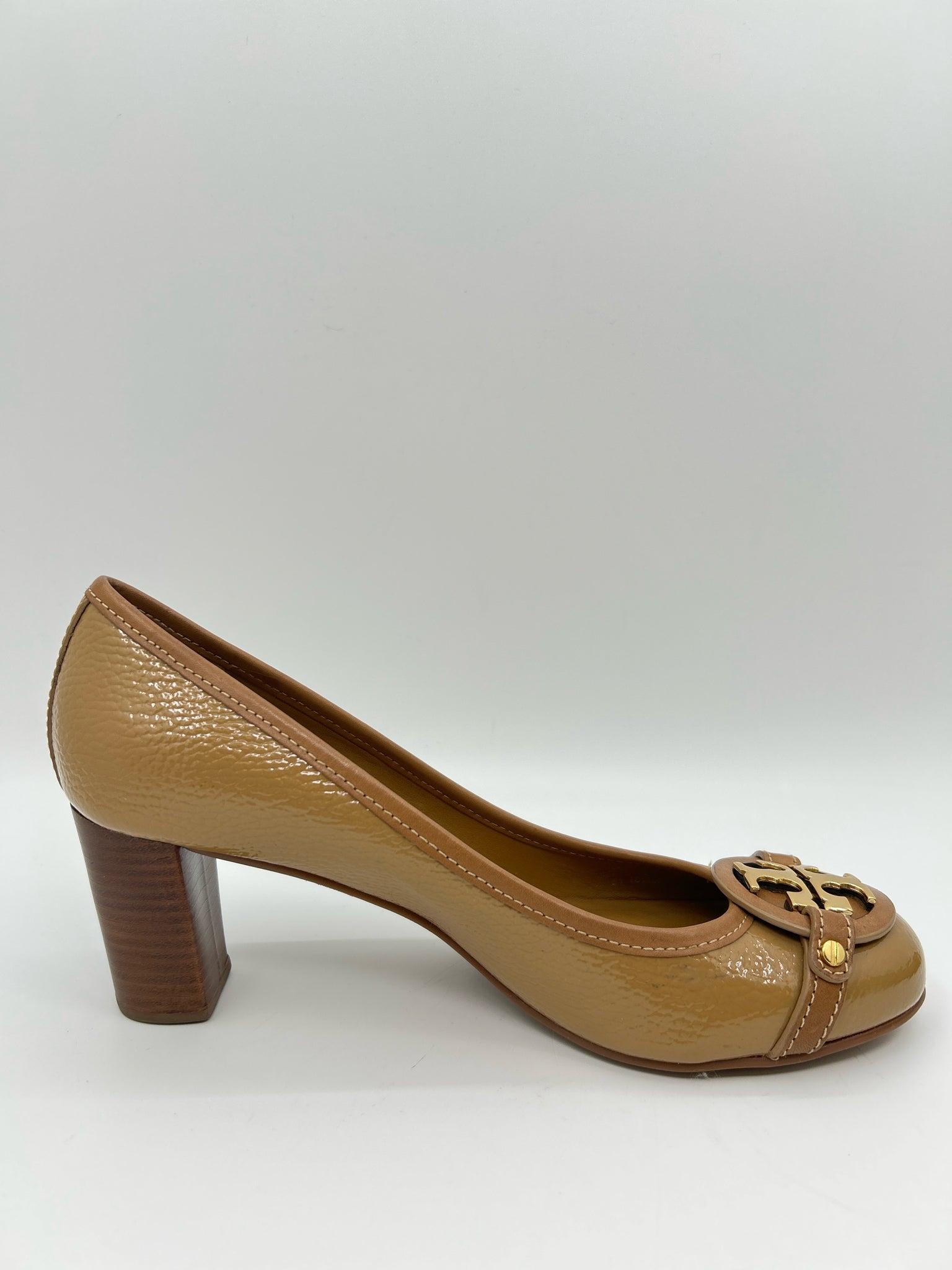 TORY BURCH Size 10.5 Tan Women Pumps