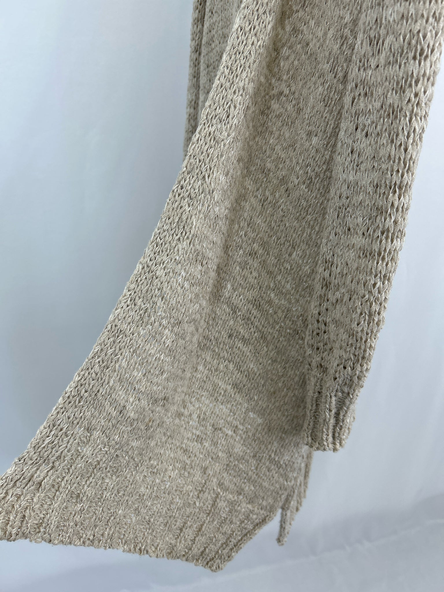 EILEEN FISHER Size XL Beige Women Cardigan