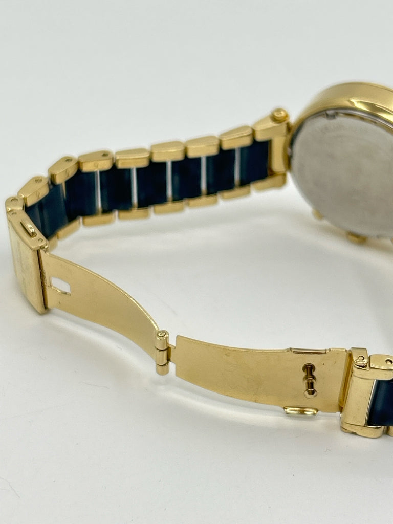 MICHAEL KORS blue and gold NWT Watch