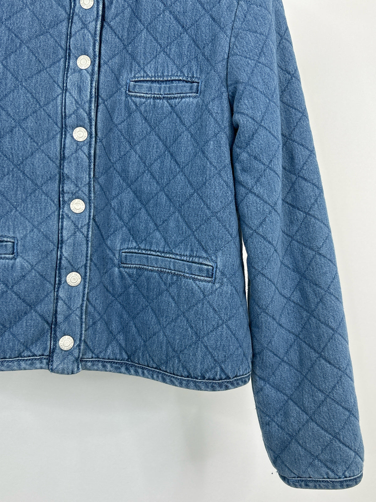 LOFT Size M BLUE DENIM Women Jacket