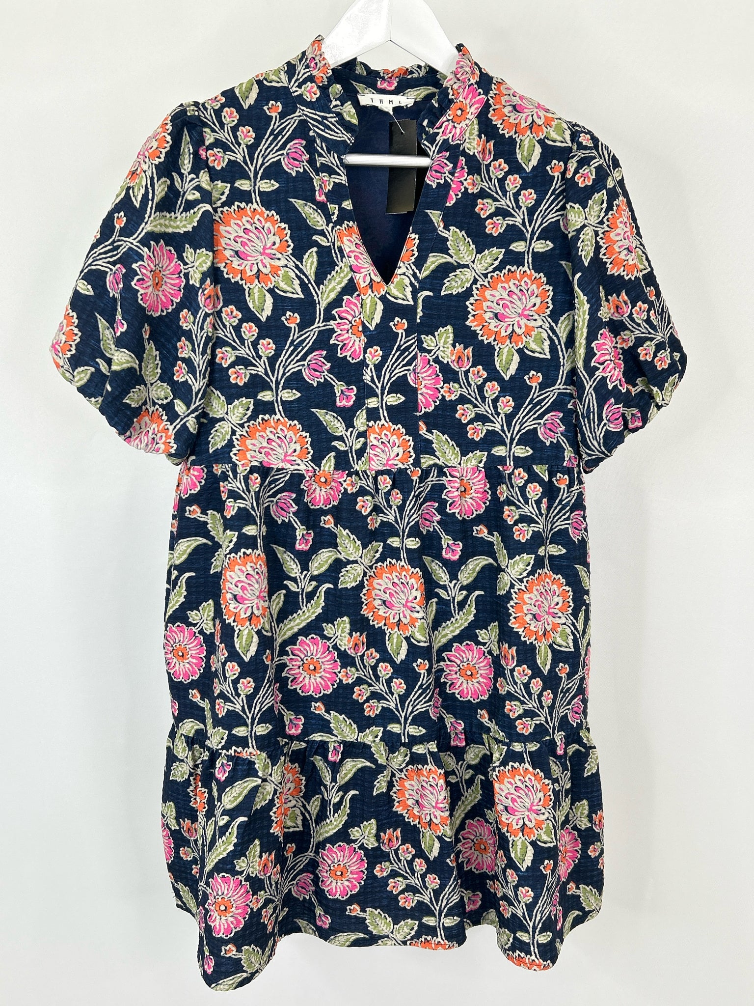 THML Size S NAVY FLORAL Women Dress