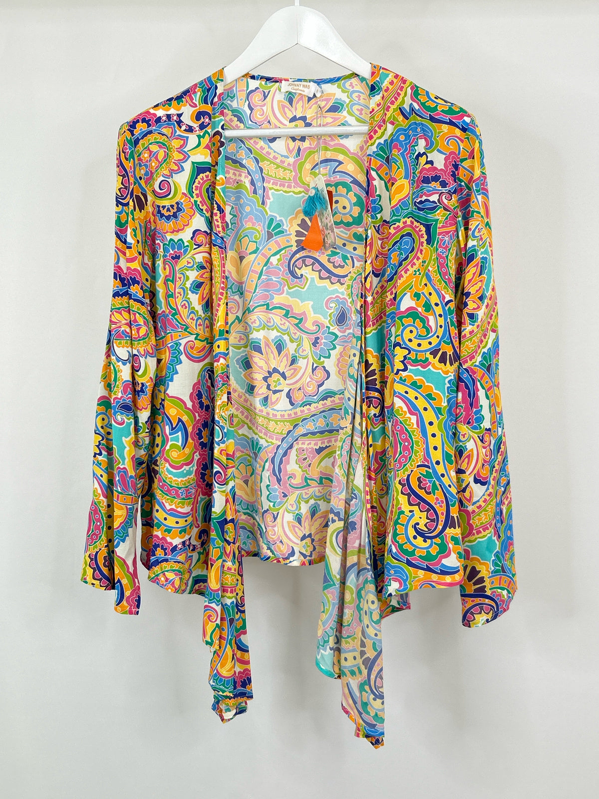 JOHNNY WAS Size S Multi-Color Women Cardigan