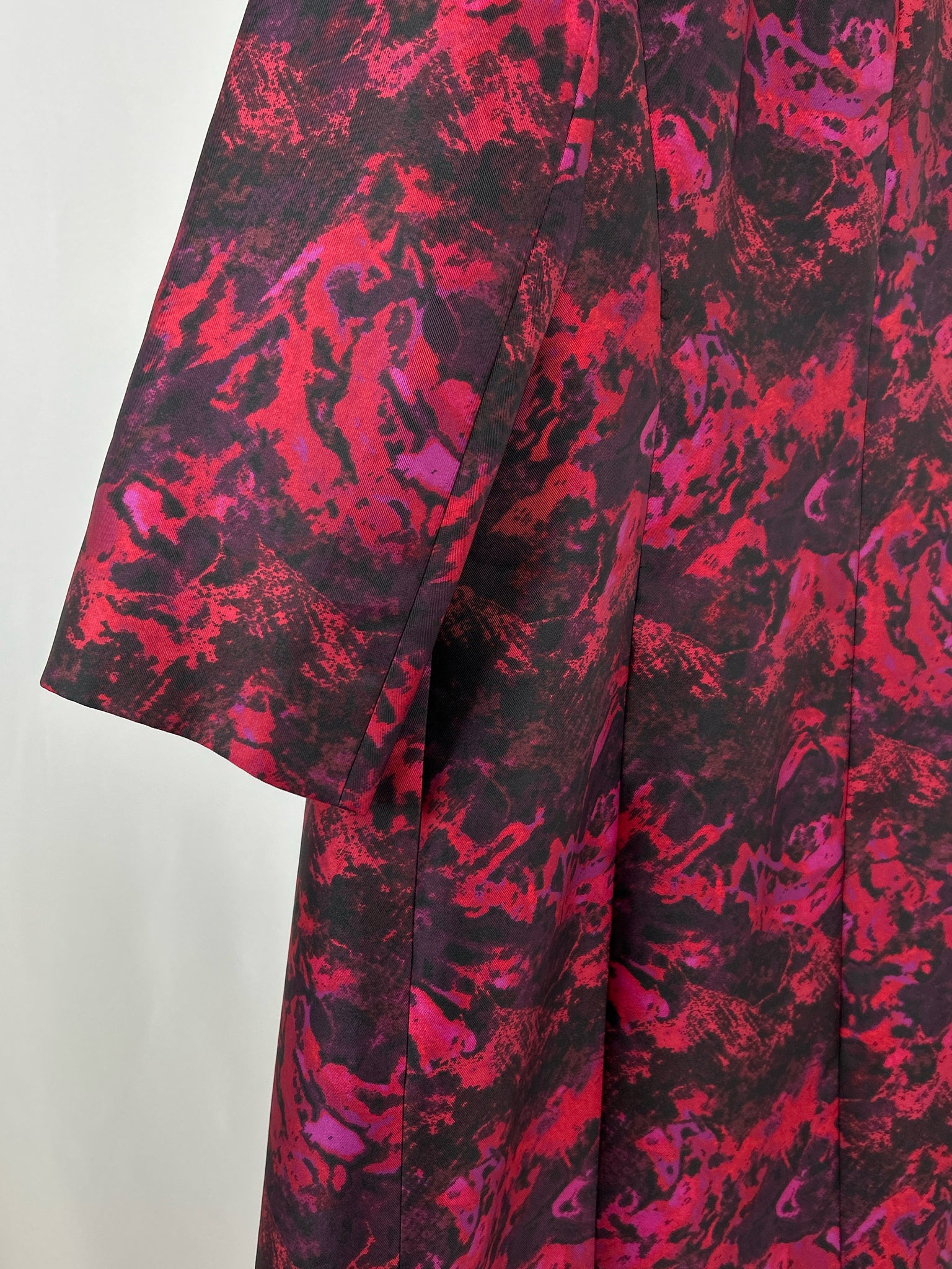 KASPER Size 14 Pink and Black Women Jacket