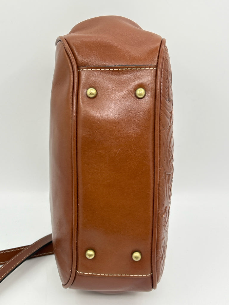 PATRICIA NASH Brown Gracchi Purse