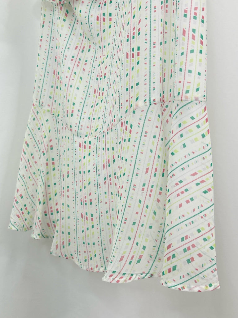 BCBGeneration Women Size XS Mint & Pink Print Dress NWT