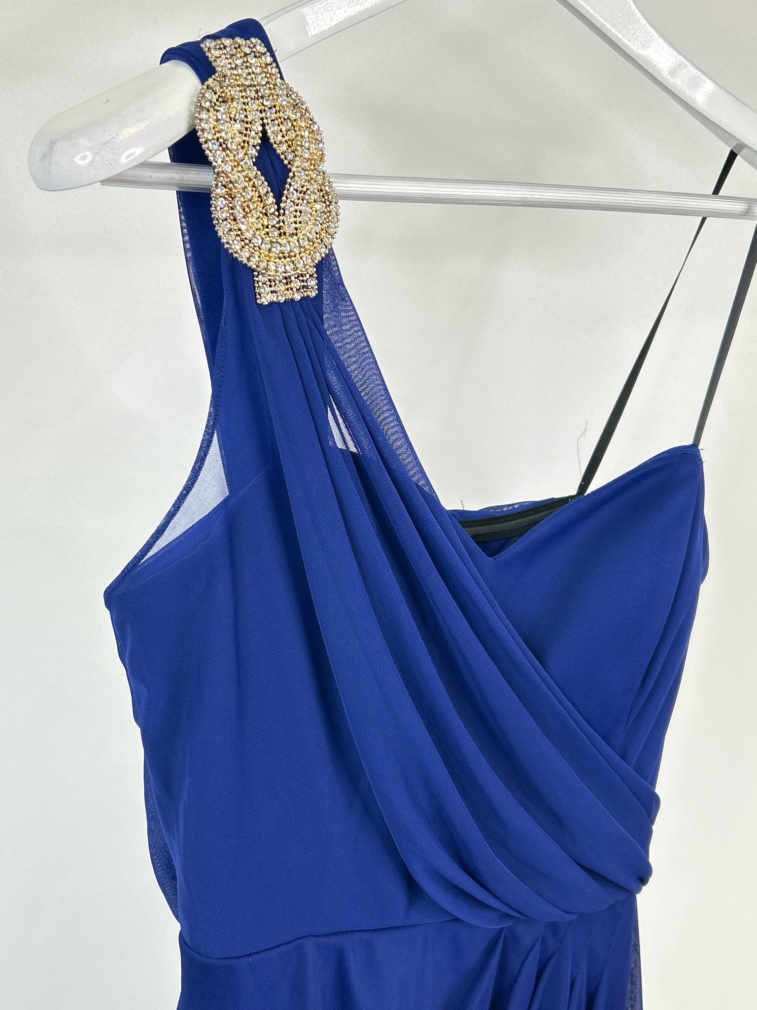 CAMILLE LA VIE Size 12 Royal Blue Women Dress