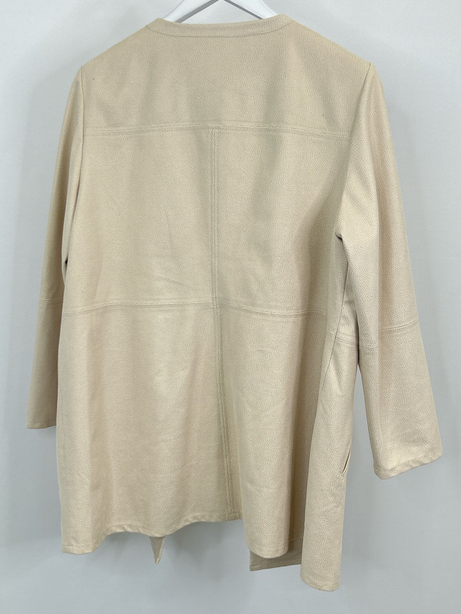 CHICO'S Size XL Cream Women Jacket