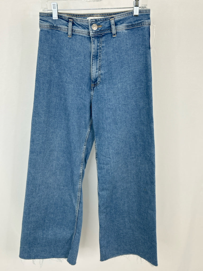 ZARA Women Size 8 BLUE DENIM jeans