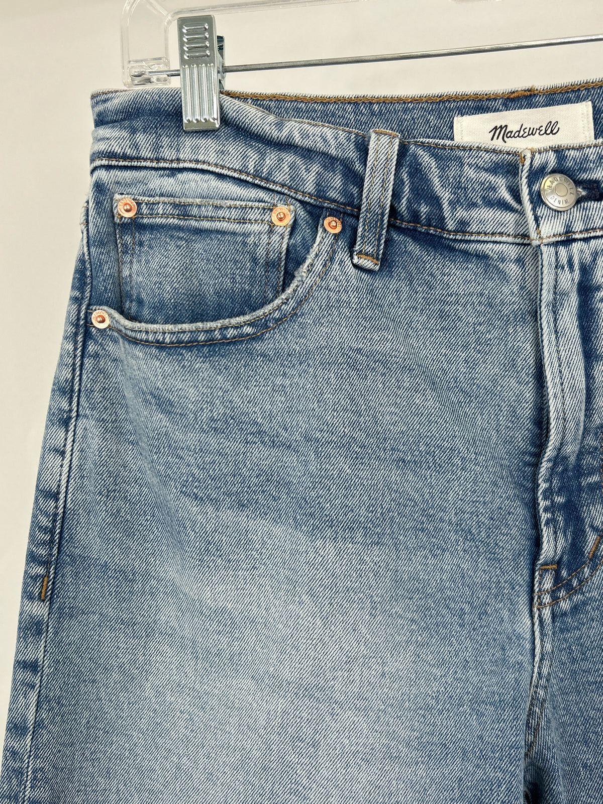 MADEWELL Size 29/8 BLUE DENIM Women jeans