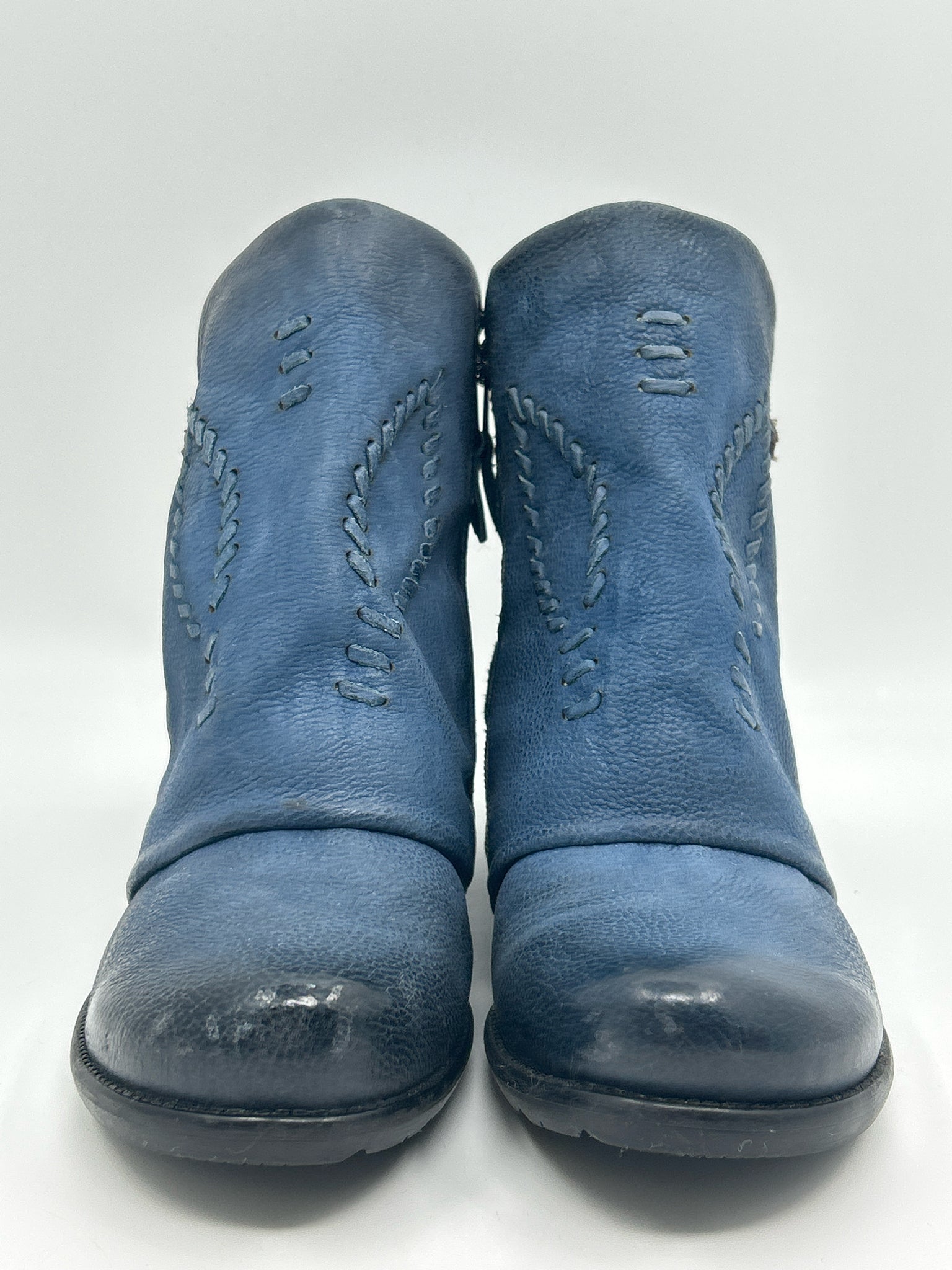MIZ MOOZ Size 37 Blue Women Booties