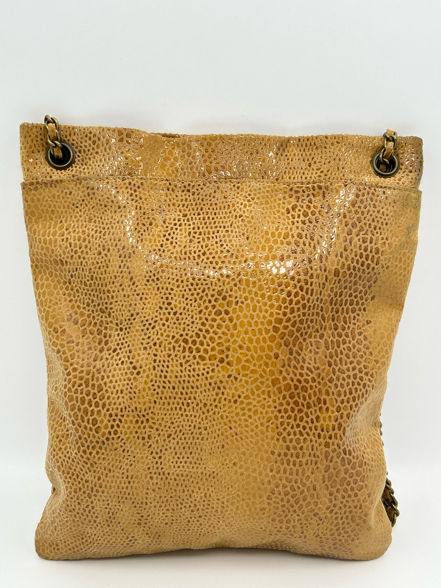 HOBO Mustard and Brown Women Purse