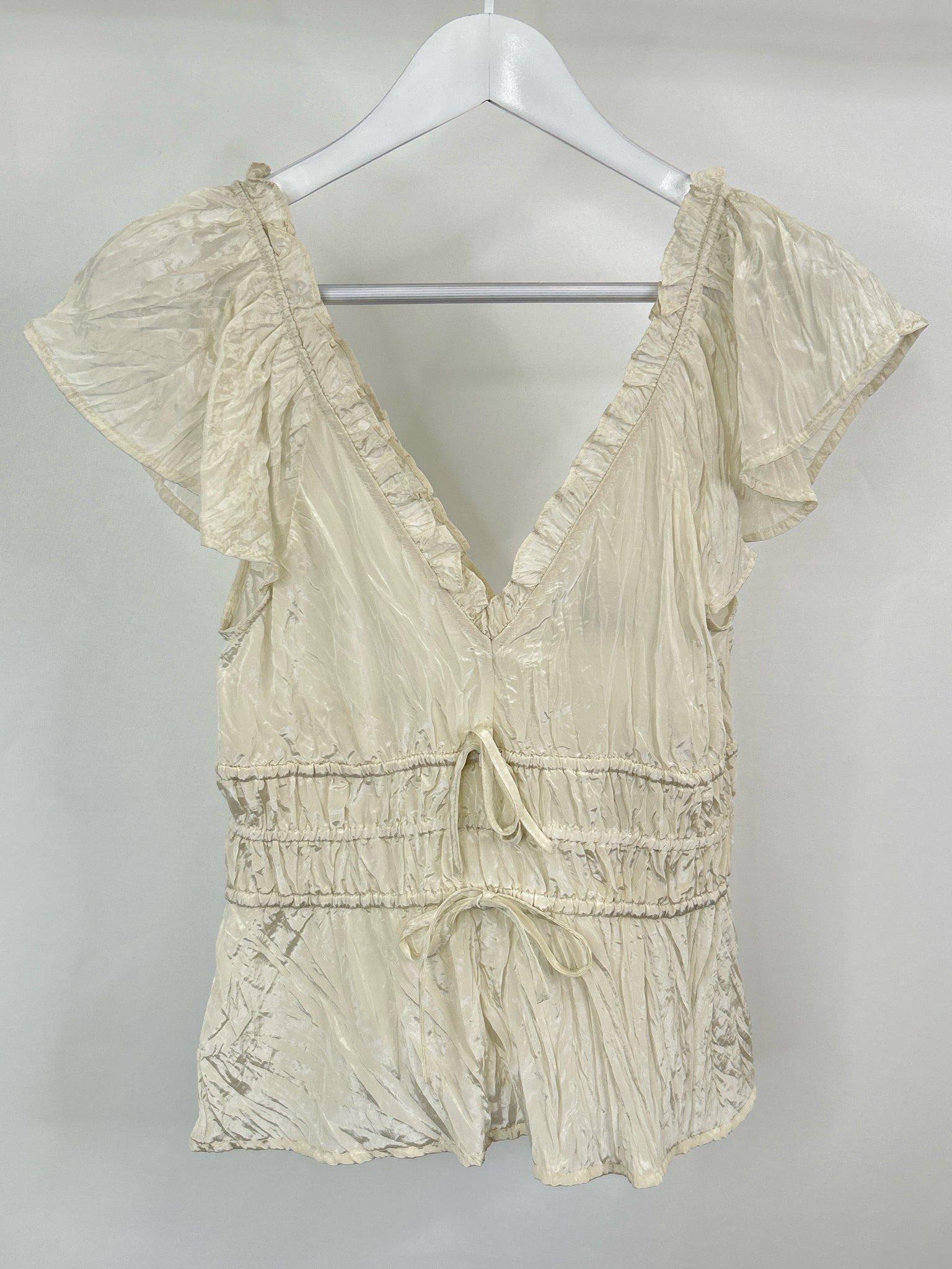J. CREW NWT Size S Cream Women Top
