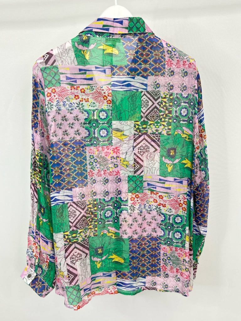 POL Size L Multi-Color Shirt NWOT