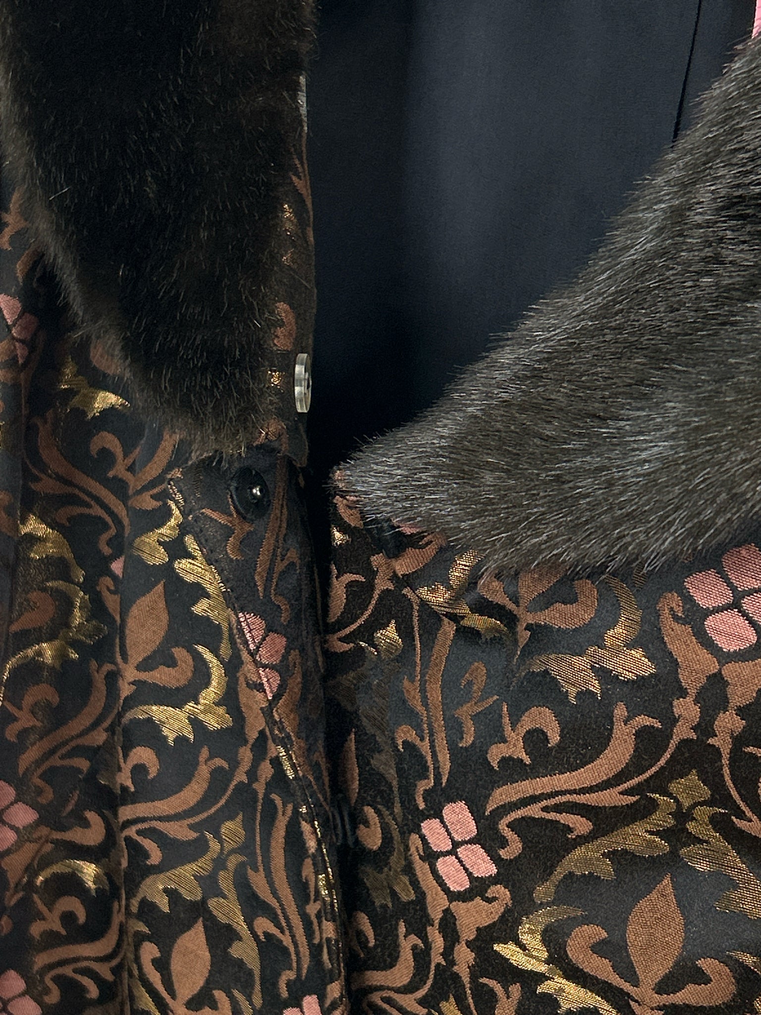 NINE WEST Size 16W Brown Metallic Women Jacket