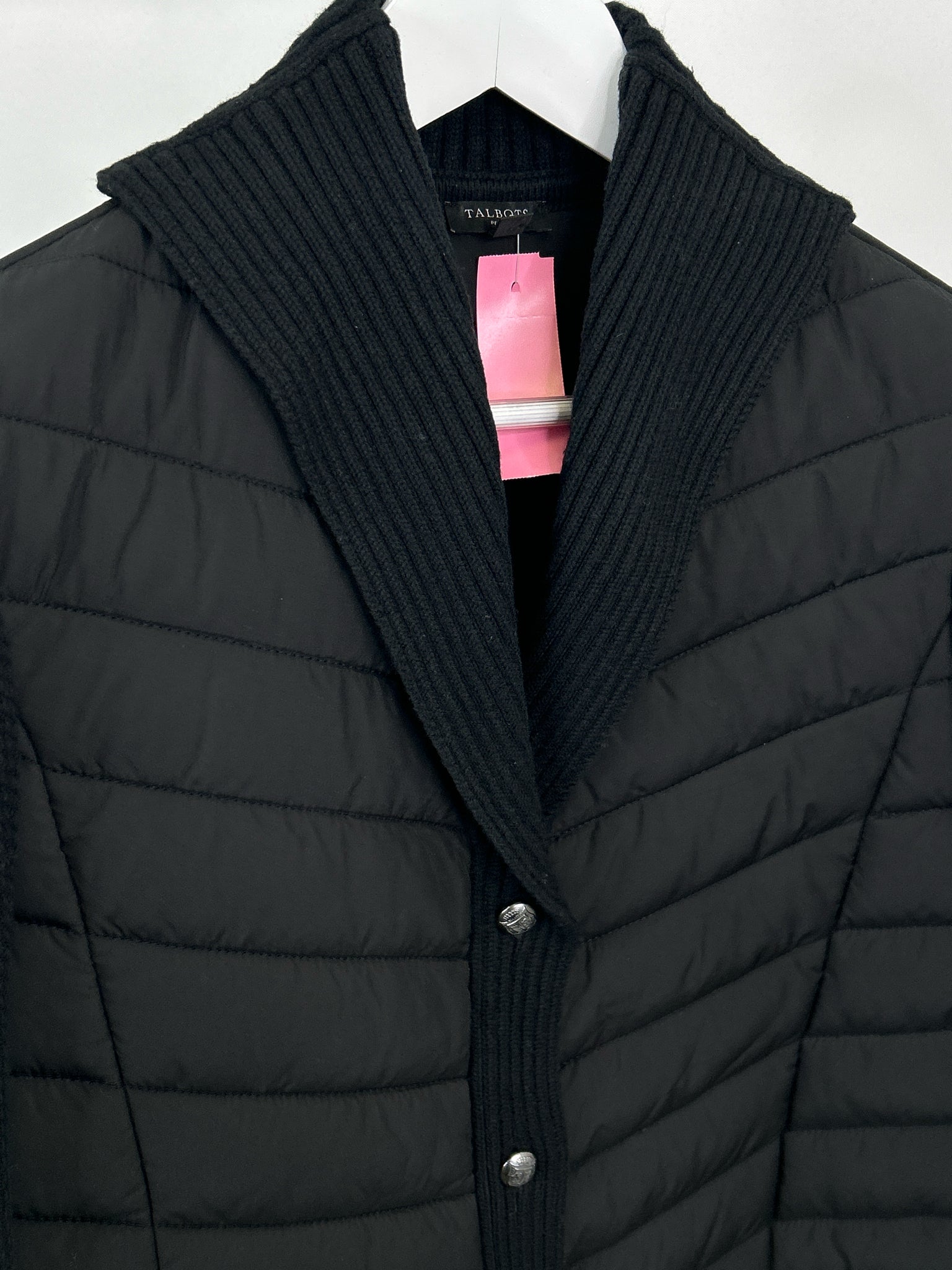 TALBOTS Size LP Black Women Jacket