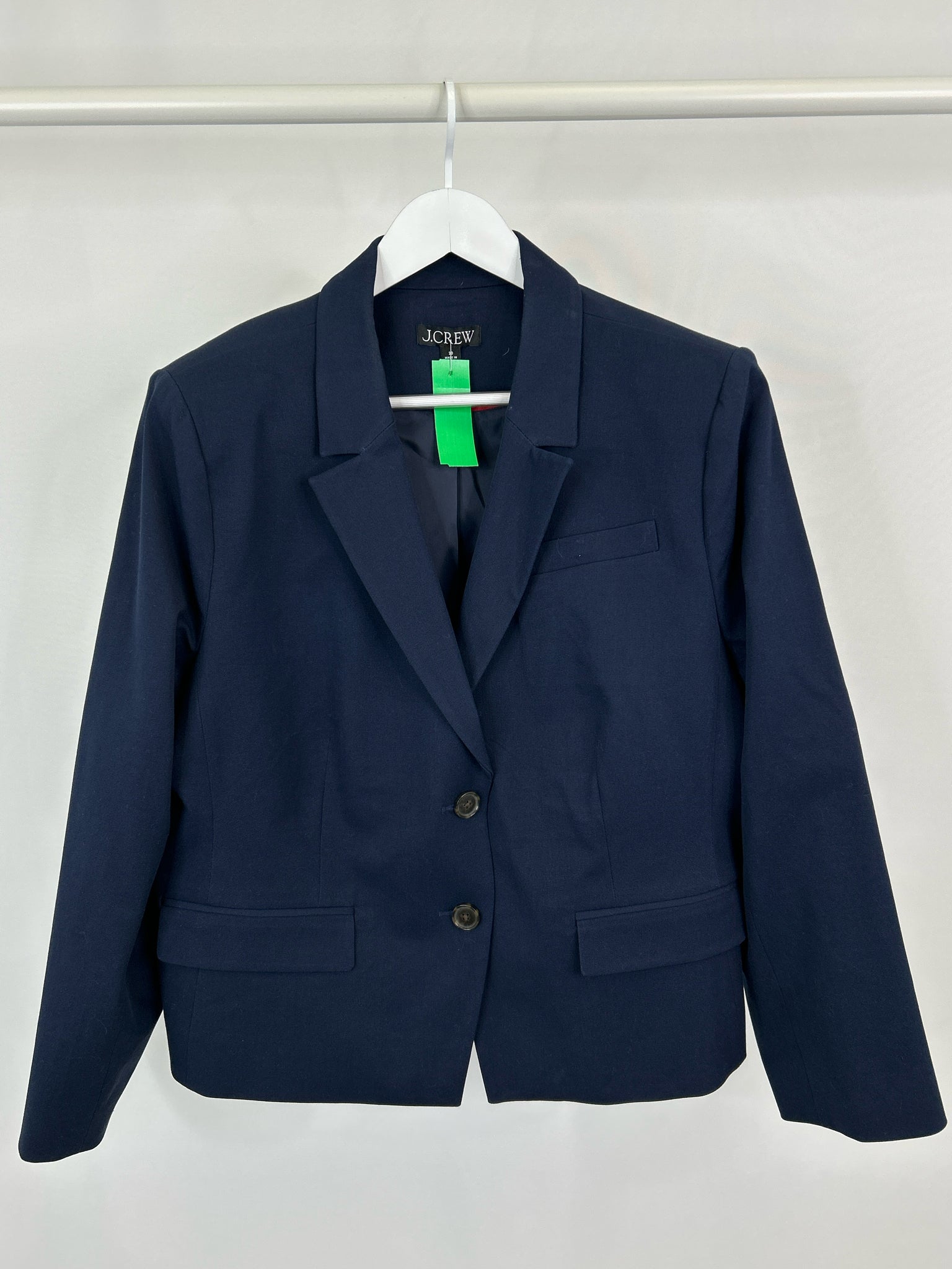 J CREW Size 20 Navy Women Blazer