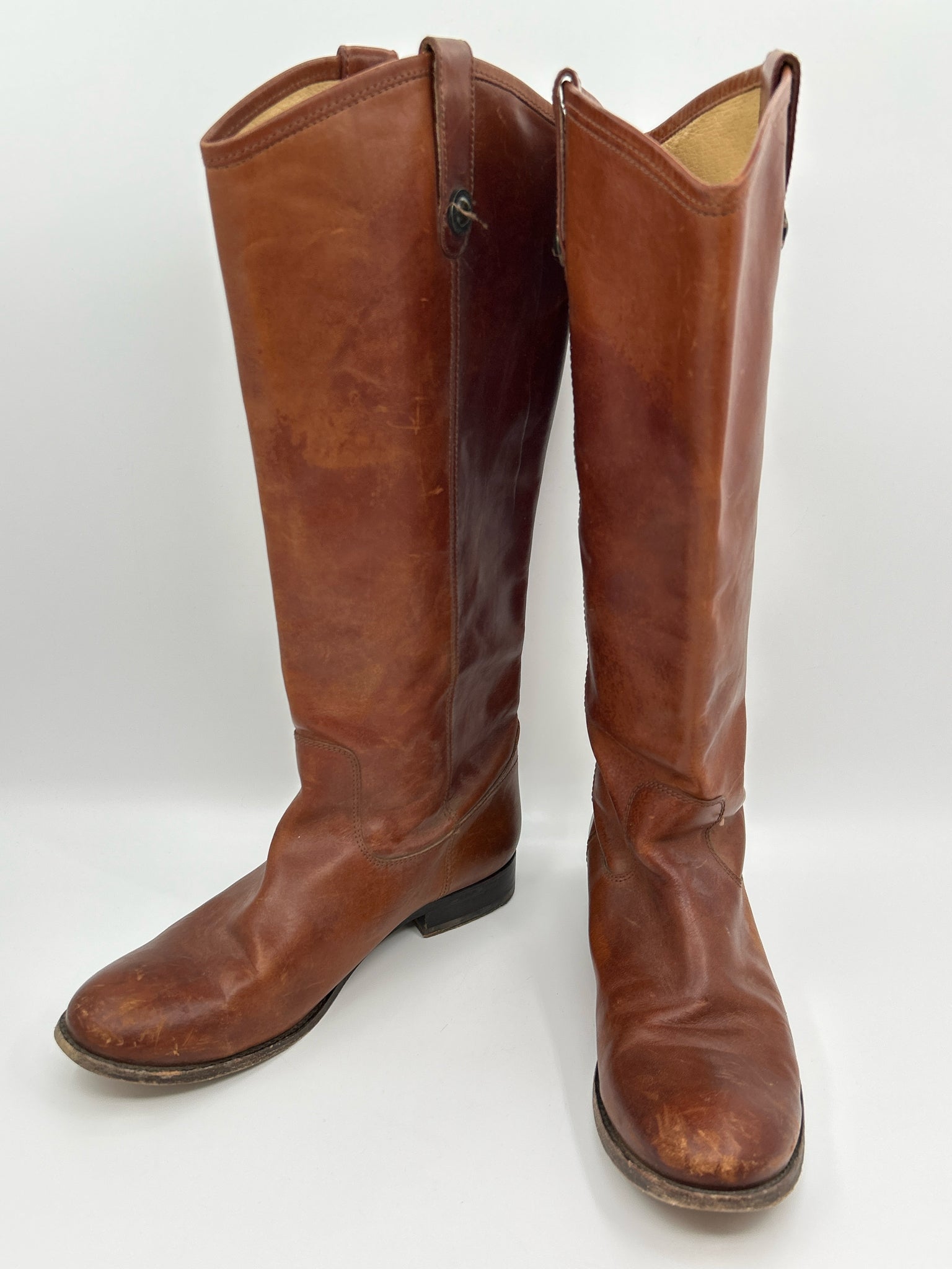 FRYE Size 10B COGNAC Women's Women Boots