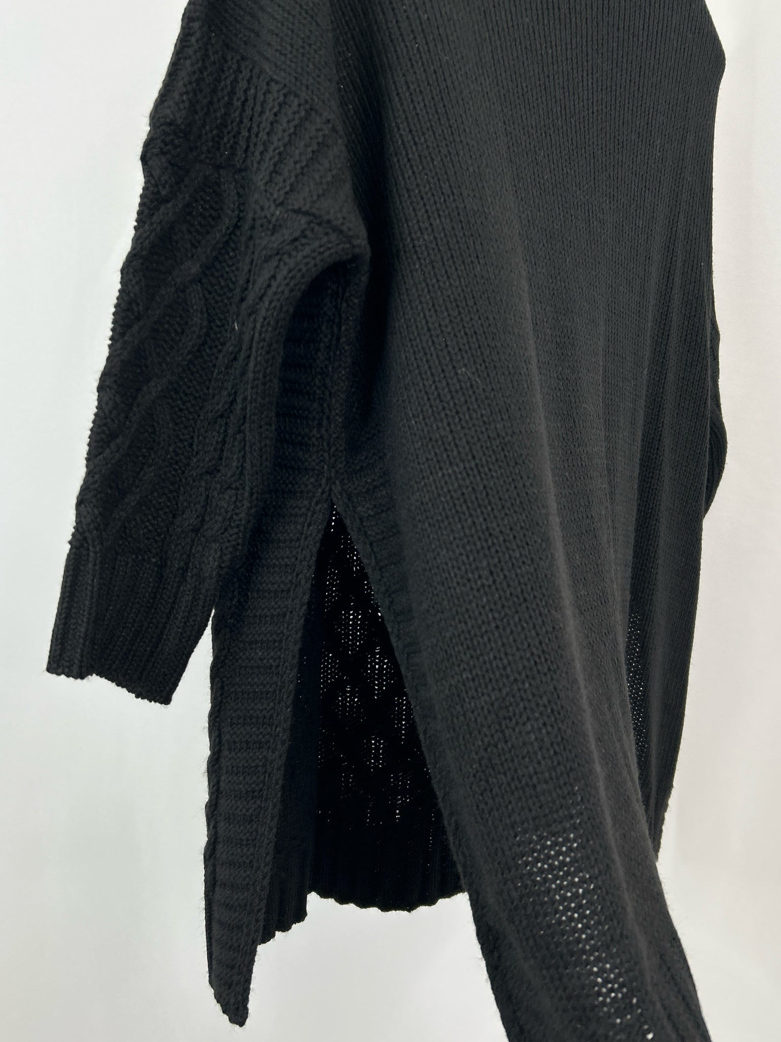 MERSEA One Size Black Women Sweater NWT