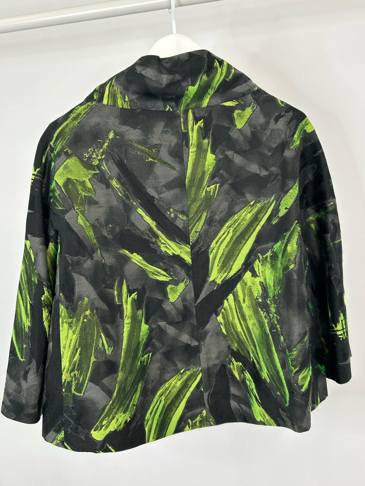 LAFAYETTE 148 Size L Black & Green Women Jacket