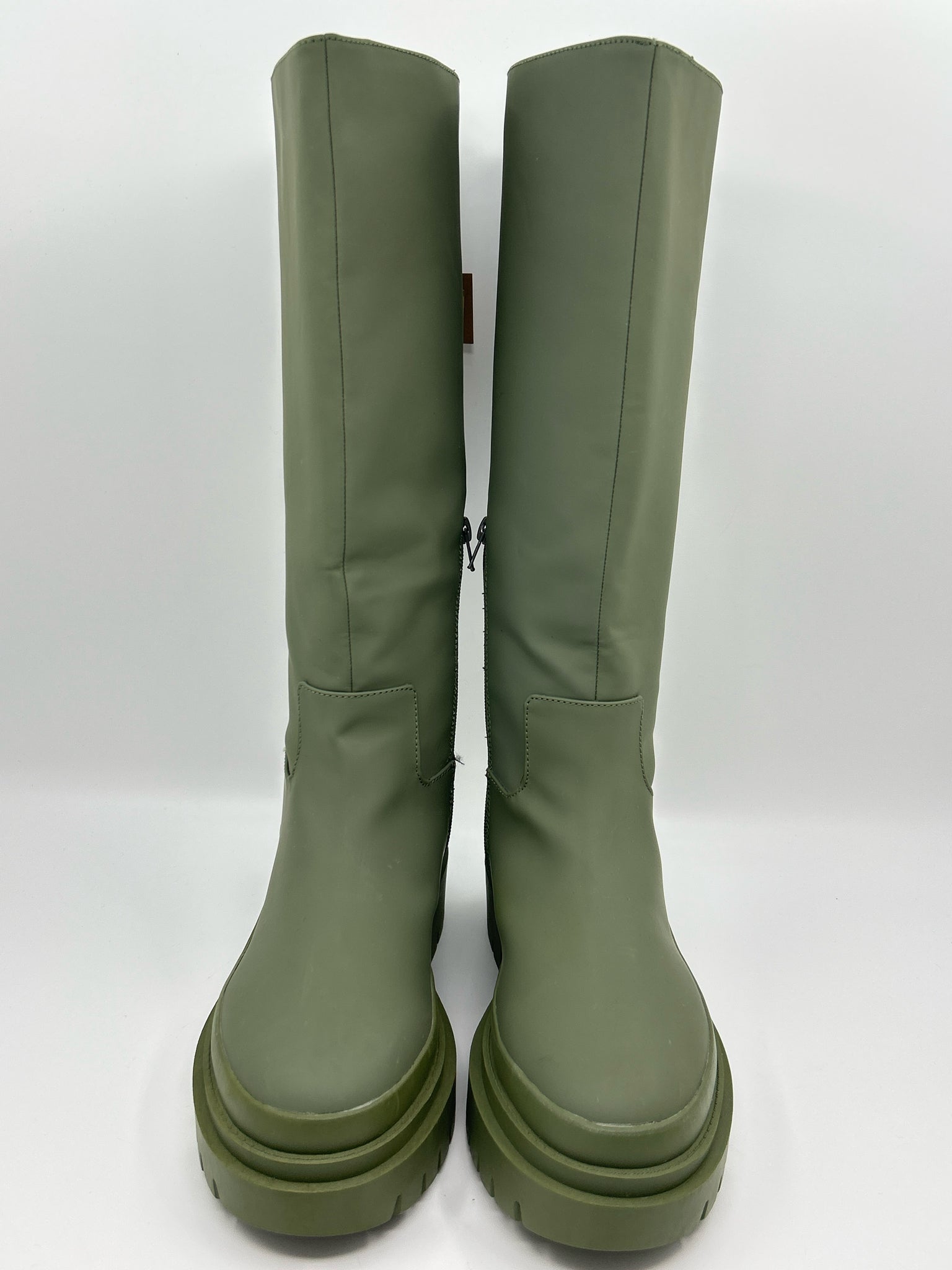 STEVE MADDEN Size 10M Green Women Boots
