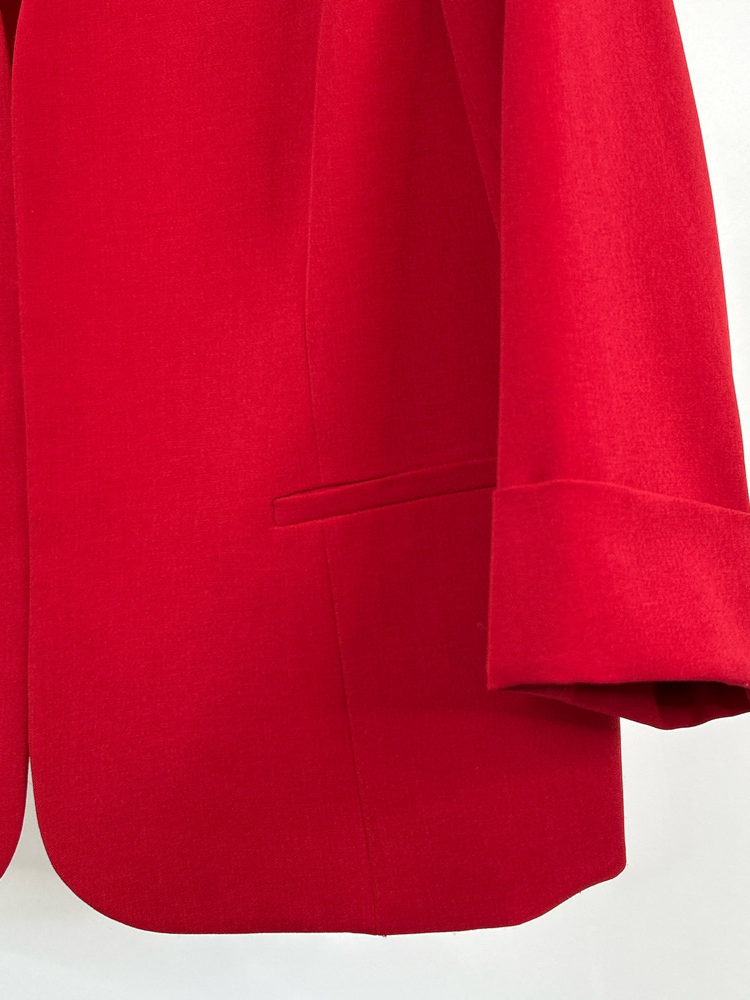 KASPER Size 16 Red Women Jacket