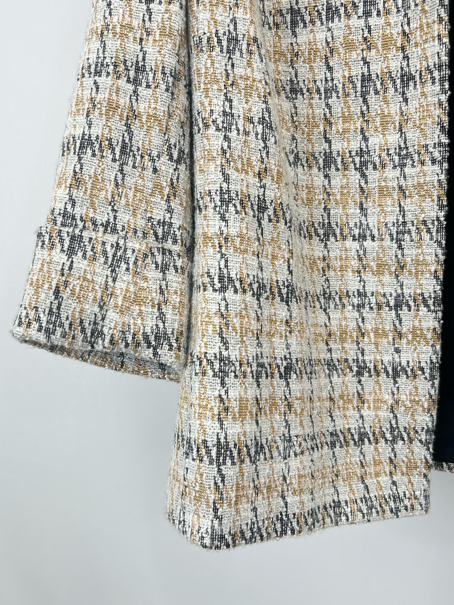 KASPER Size M White and black Women Jacket