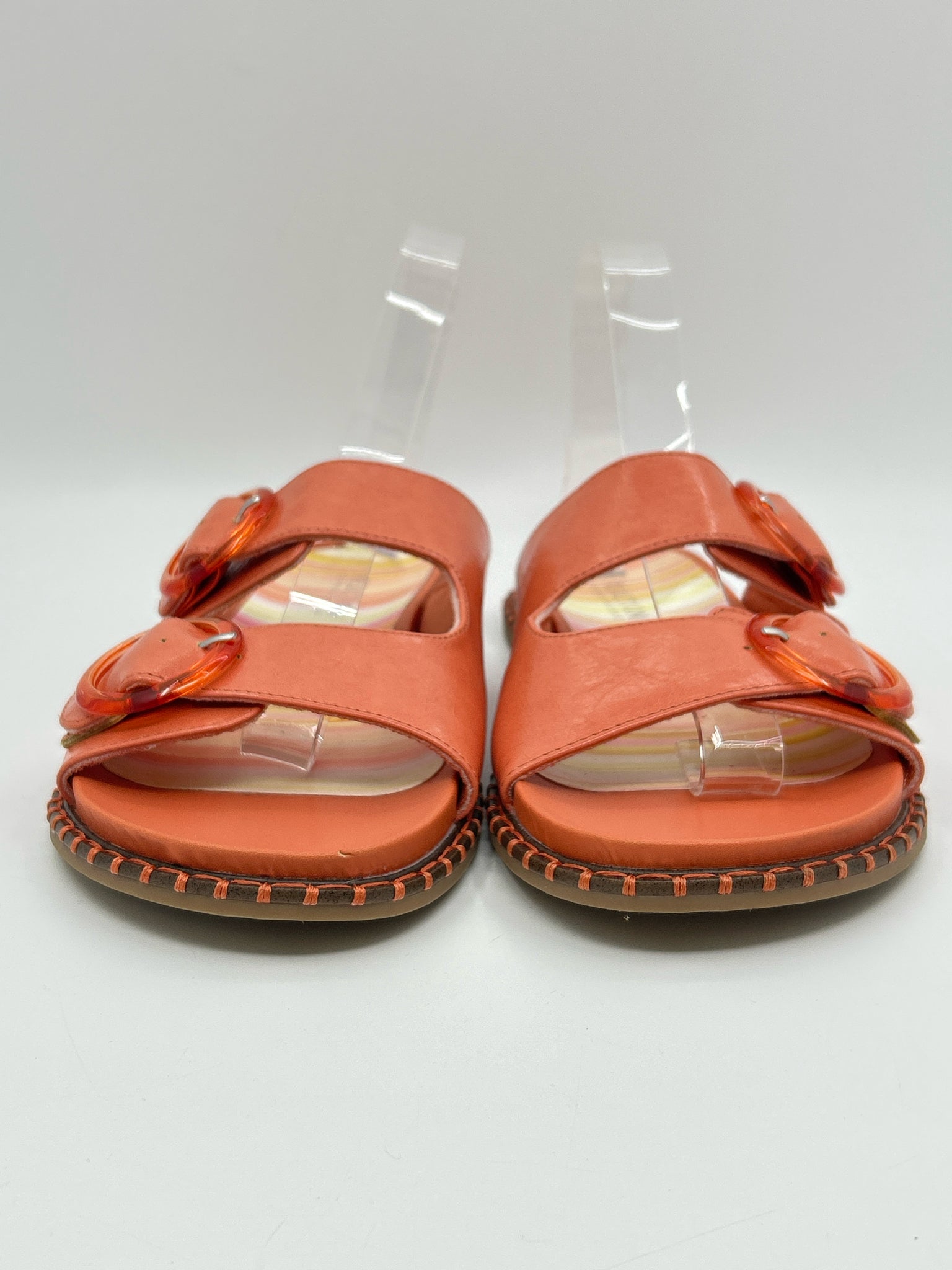 KENNETH COLE Size 9.5M Orange Women Sandal
