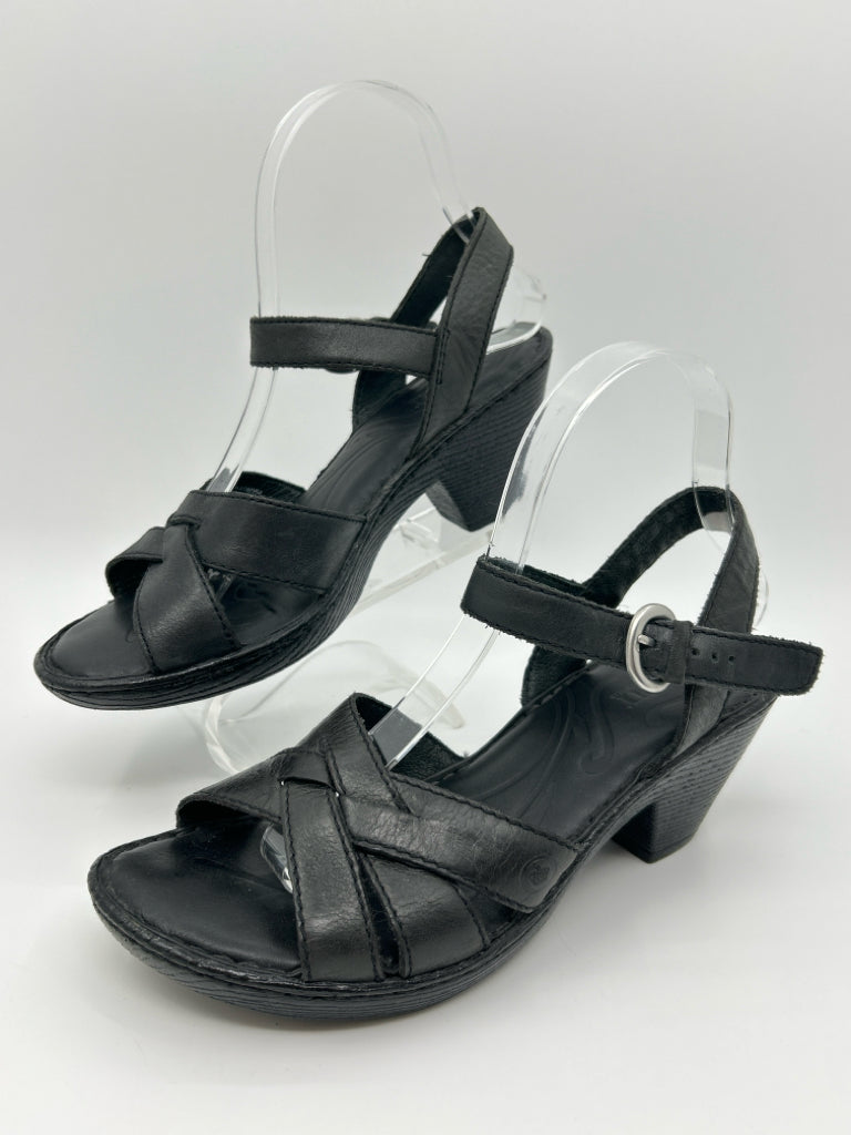 BORN Size 8 Black Women's Sandal
