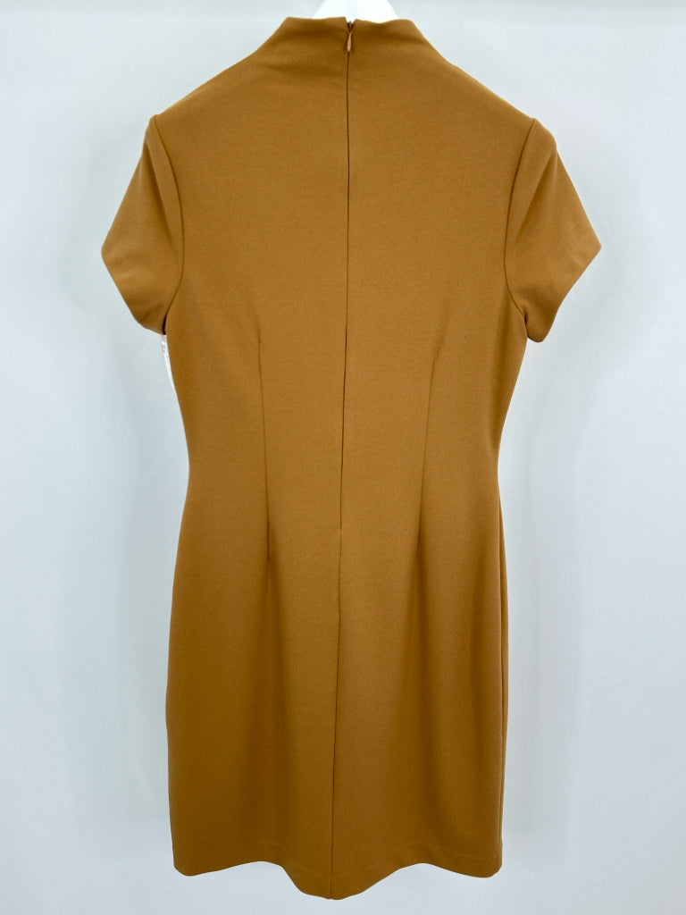 ALEXIA ADMOR Size L Tan Women's Dress
