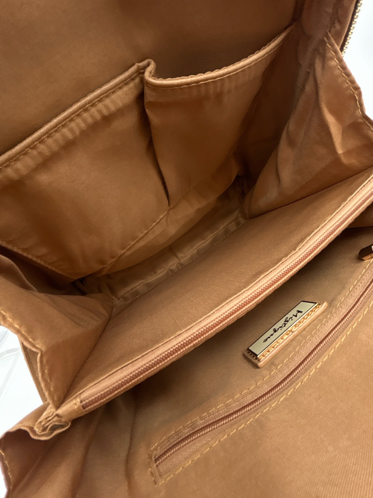 MIZTIQUE Beige Women Purse