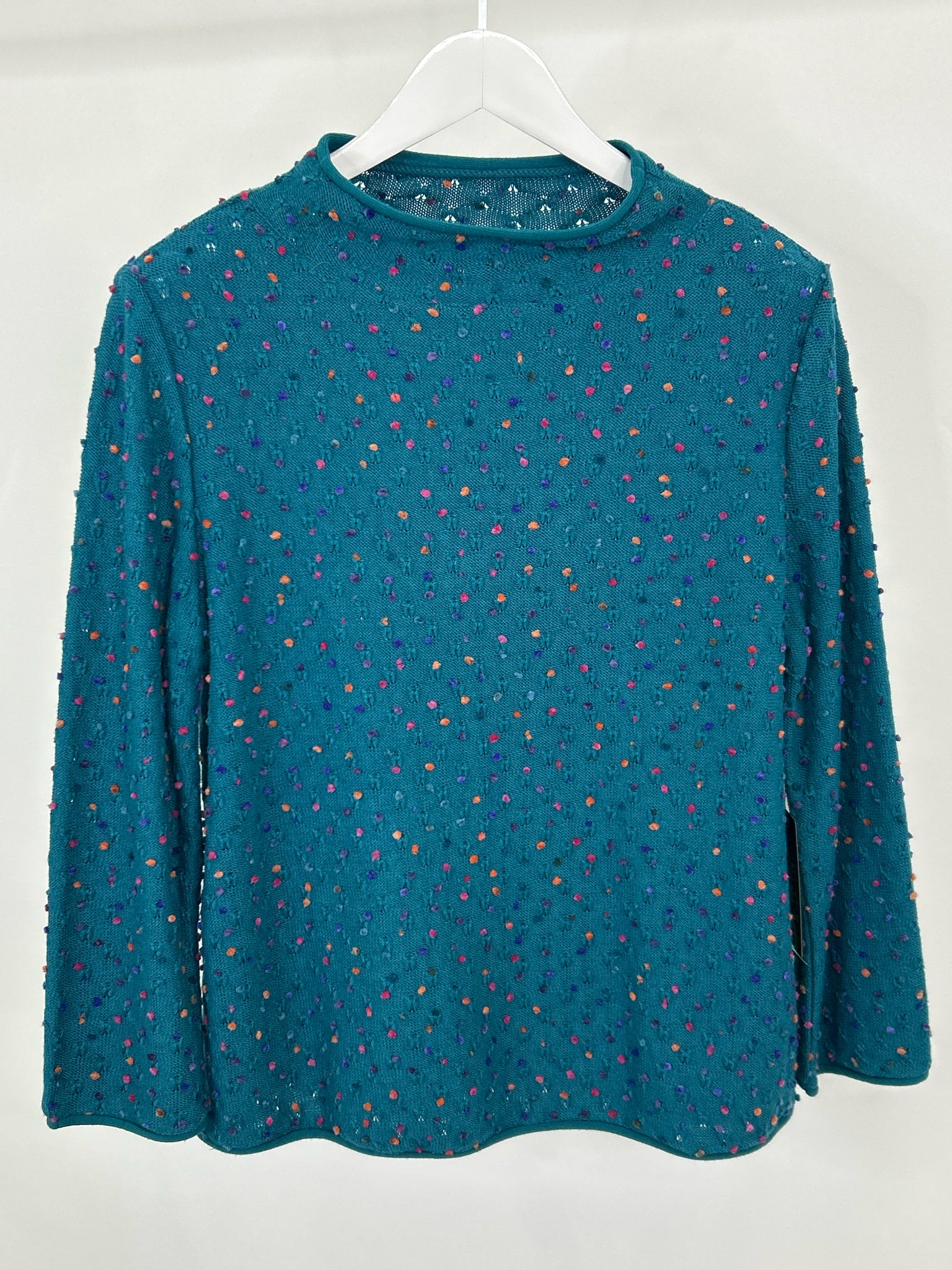 OLIVIA BY HABITAT CLOTHES Size S Teal Women Sweater