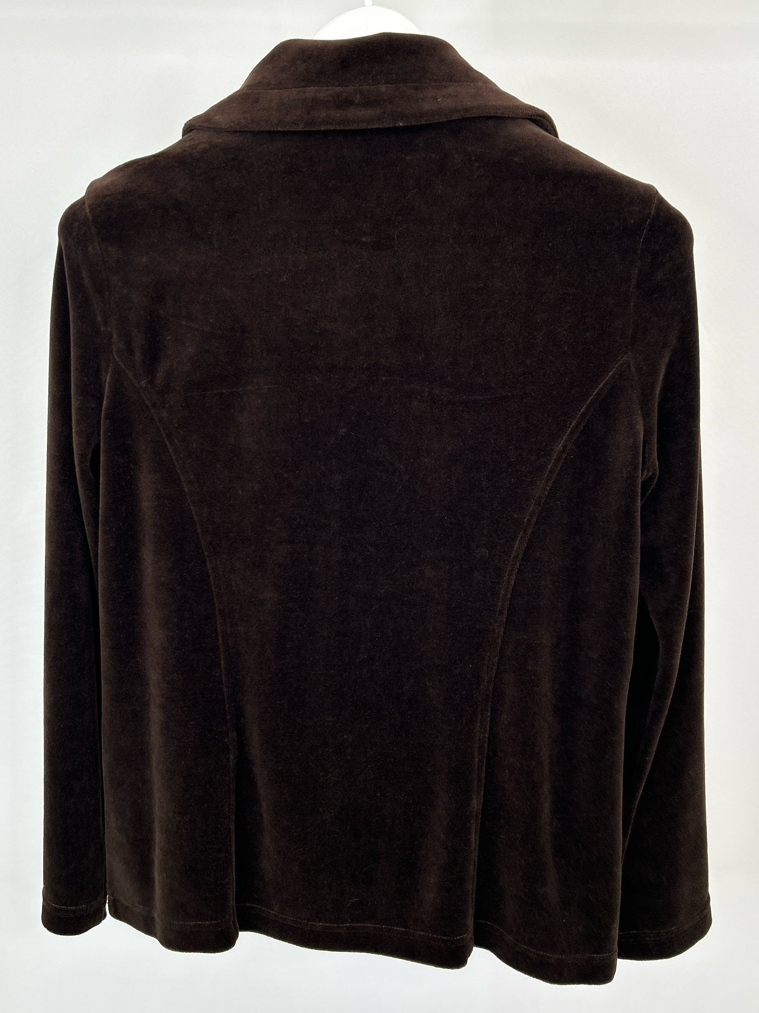 CHICO'S Size 4 Brown Women Jacket