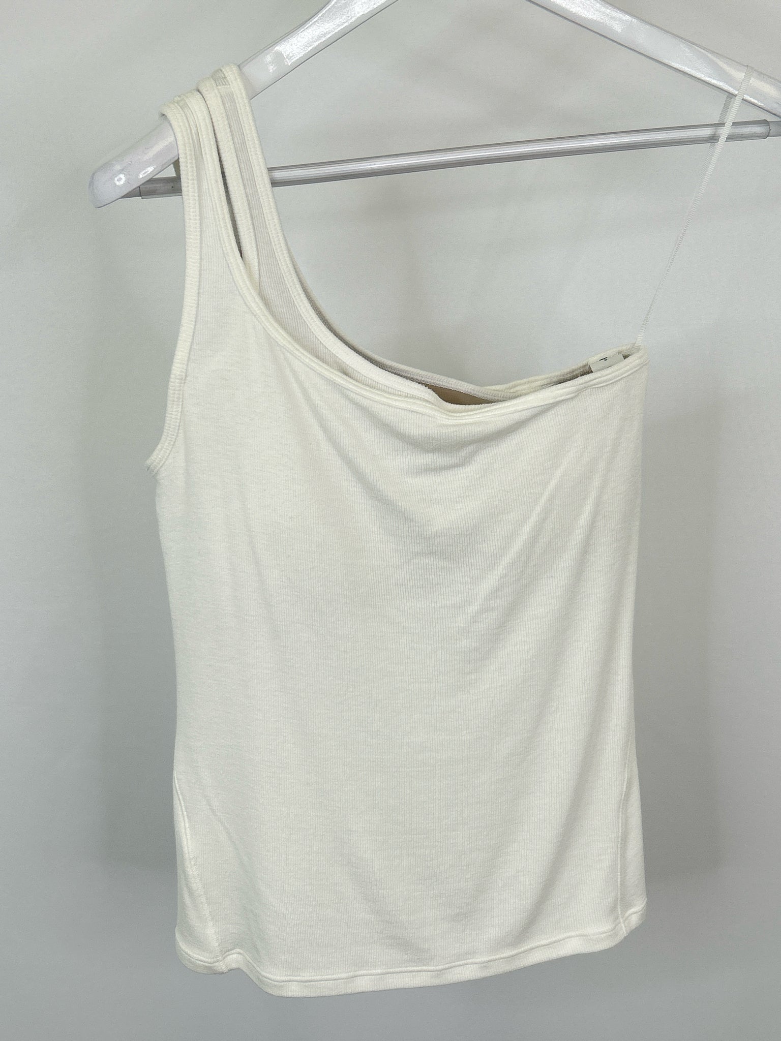 LULULEMON Size 6 off white Women Workout Top