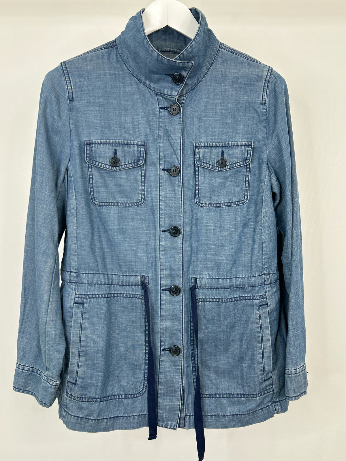TALBOTS NWT Size M CHAMBRAY Women Jacket