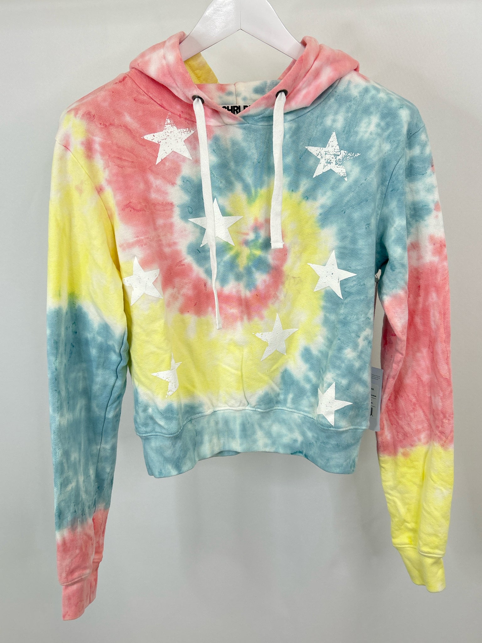 CHRLDR Size XS Pink and Yellow Women Hoodie