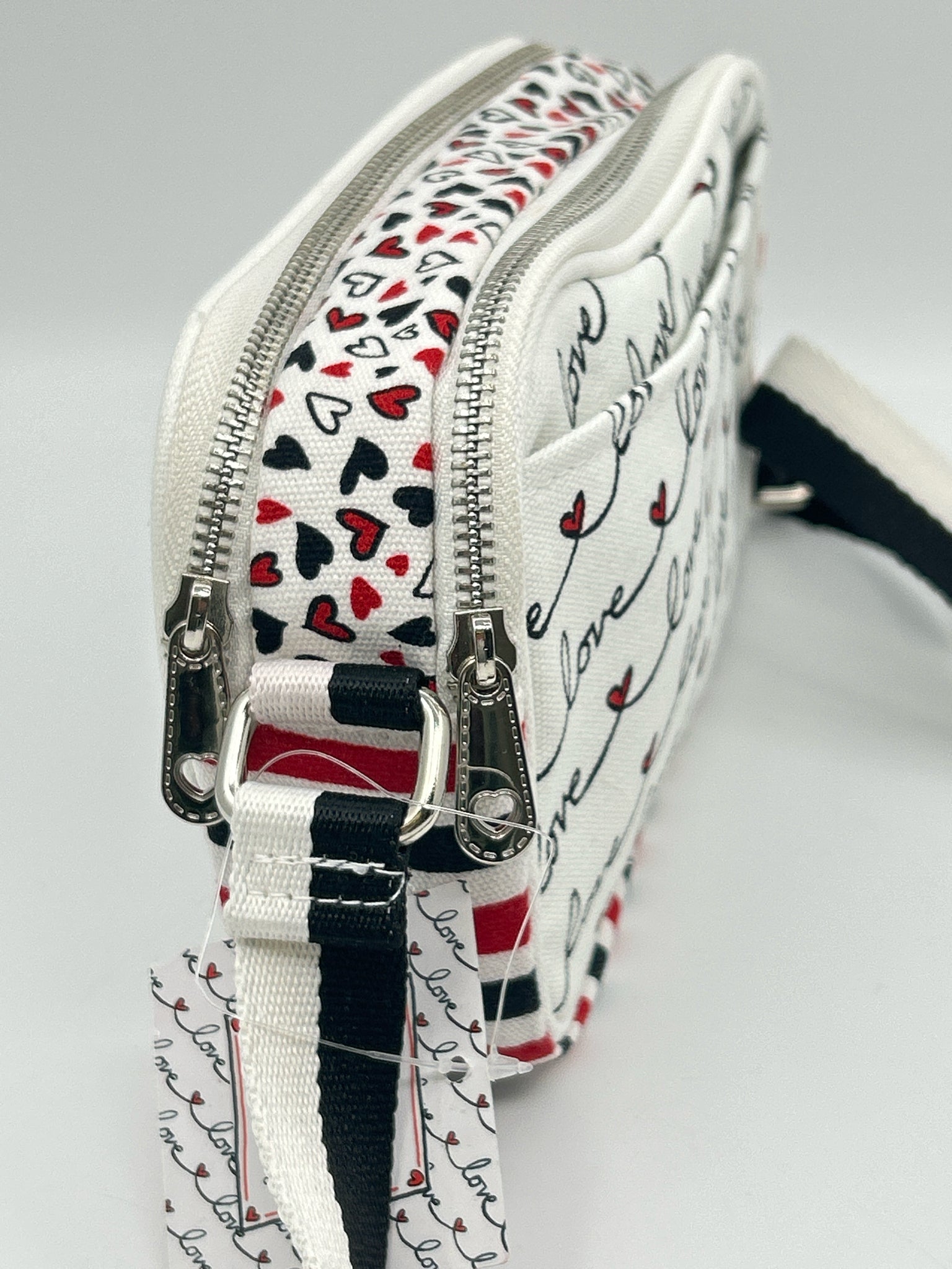 BRIGHTON WHITE AND RED Women Purse