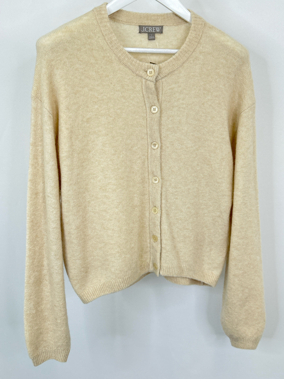 J.CREW Size S Beige Women Cardigan