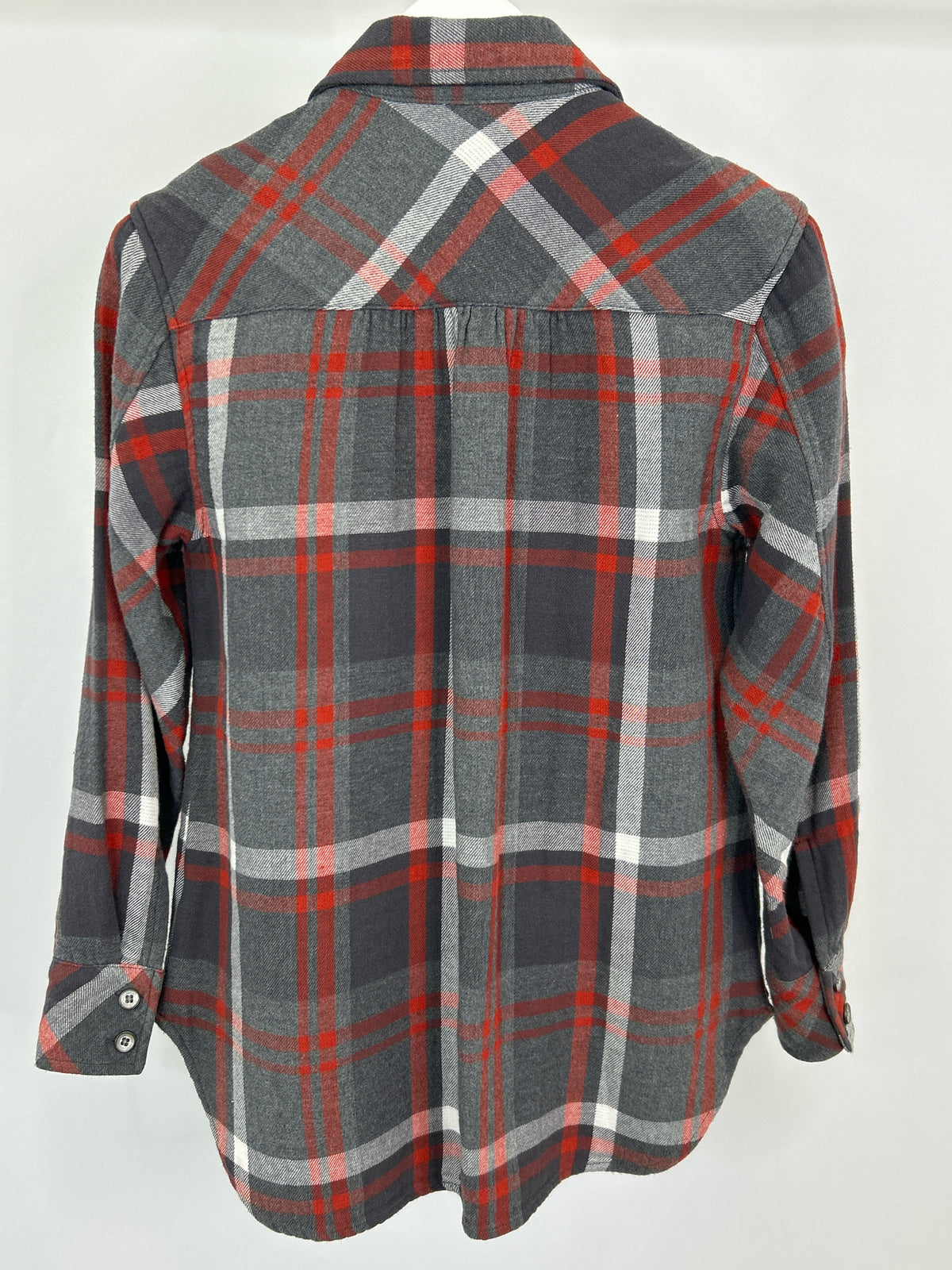 CABI Size S GRAY PLAID Women Jacket