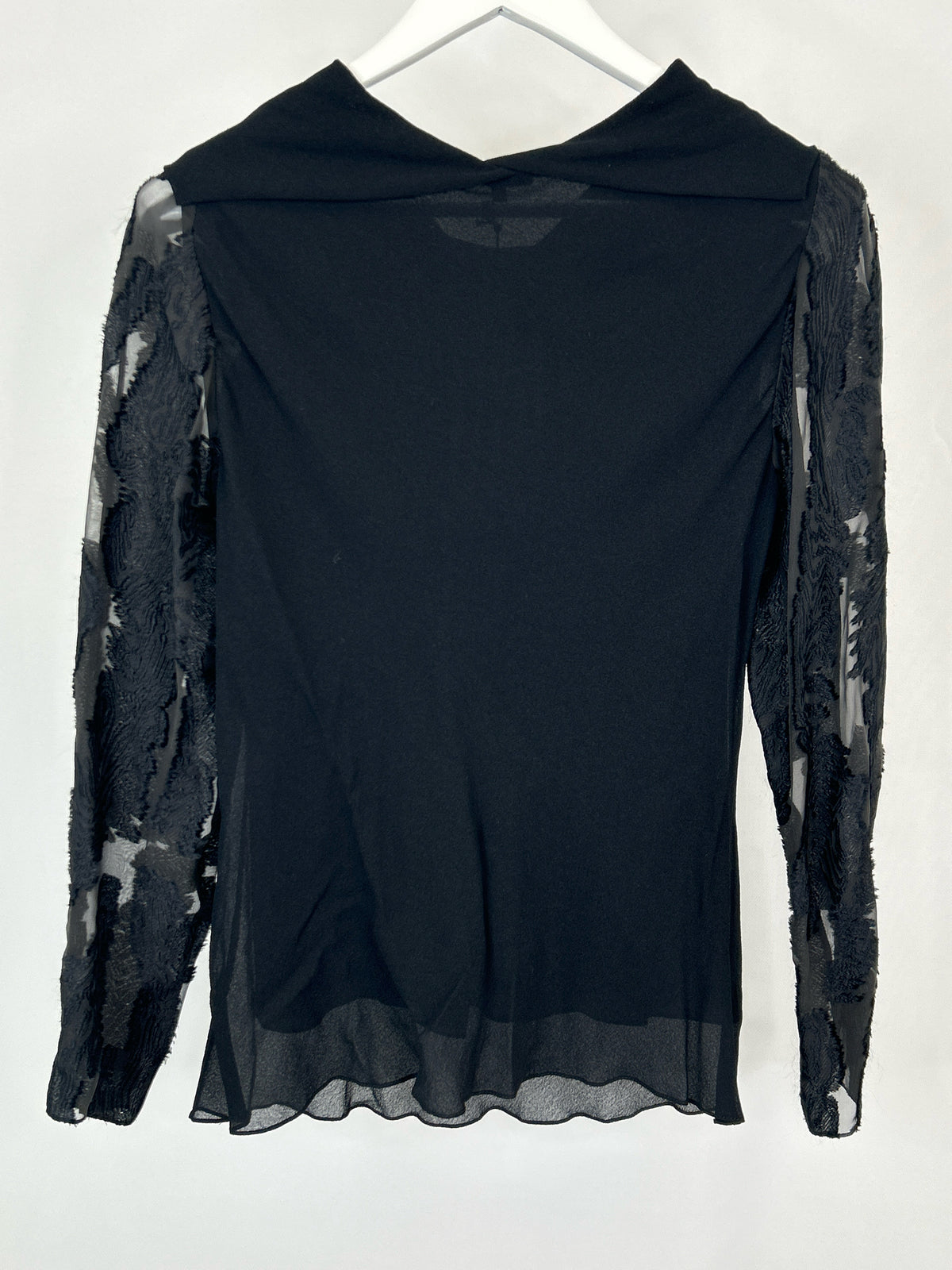 Maiyet Size 8 Black Women Blouse