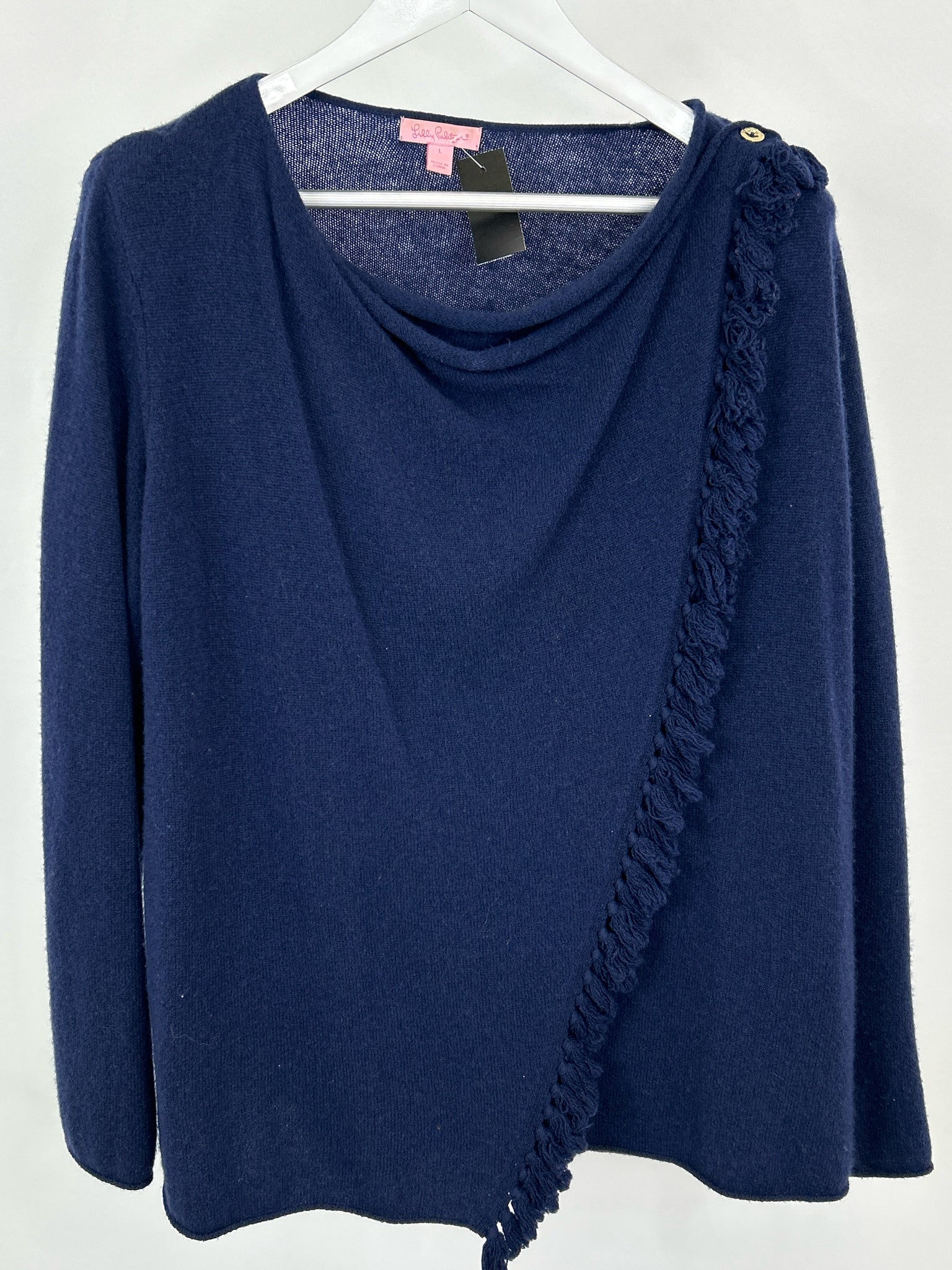 LILLY PULITZER Size L Navy Women Sweater