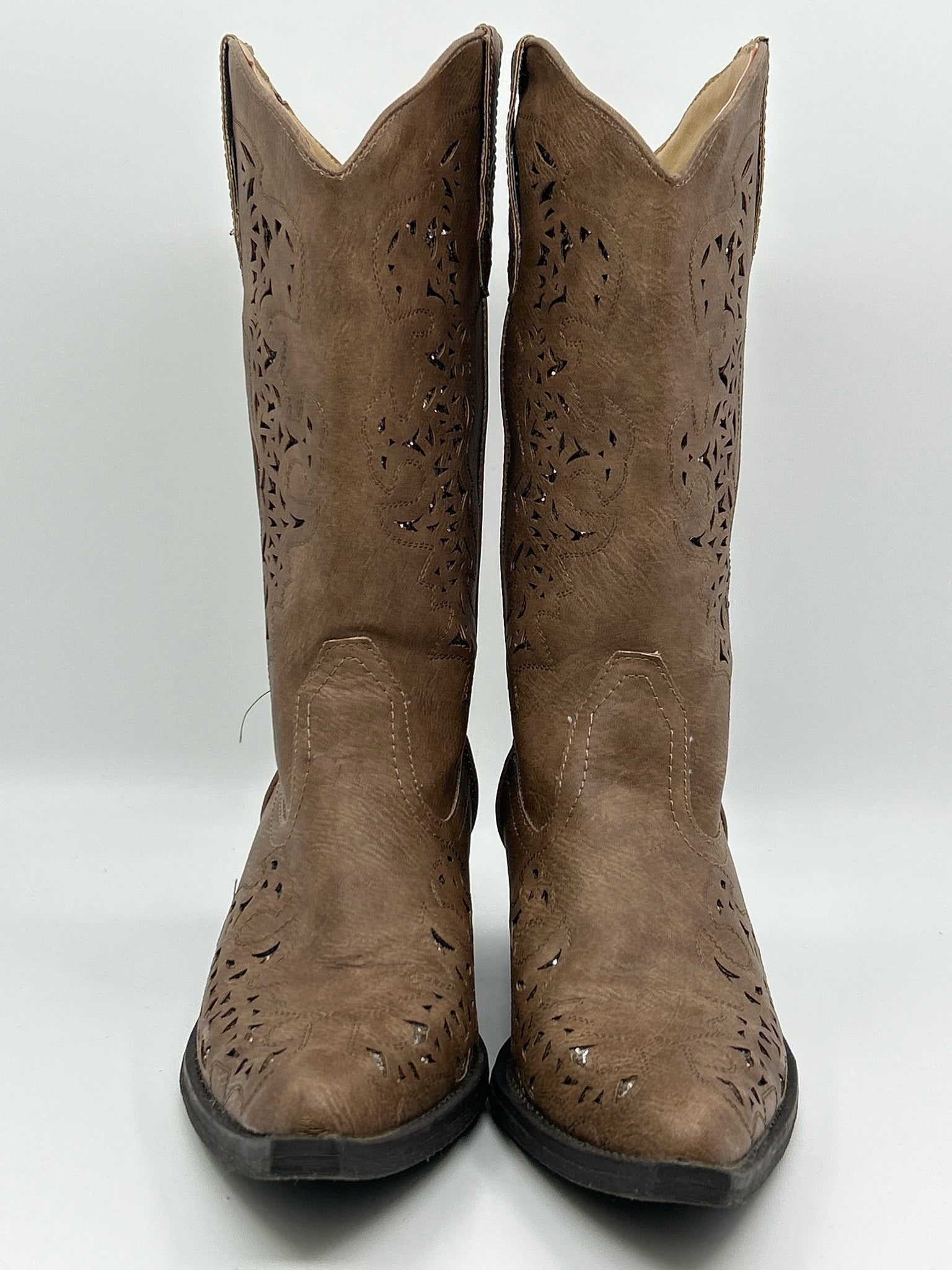ROPER Size 7.5 Brown Women Boots