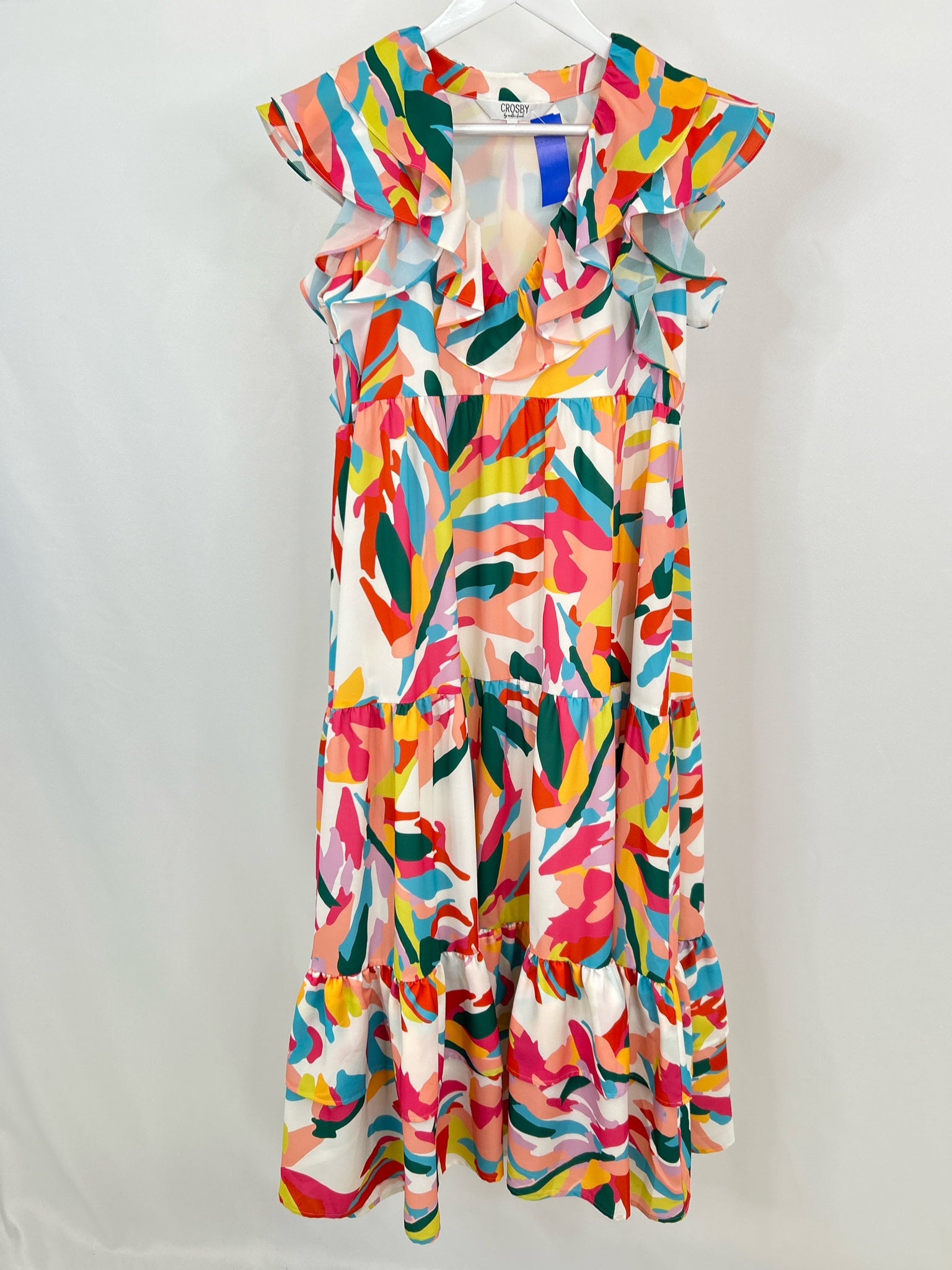 Crosby by Mollie Burch Size XS Multi-Color Women Dress