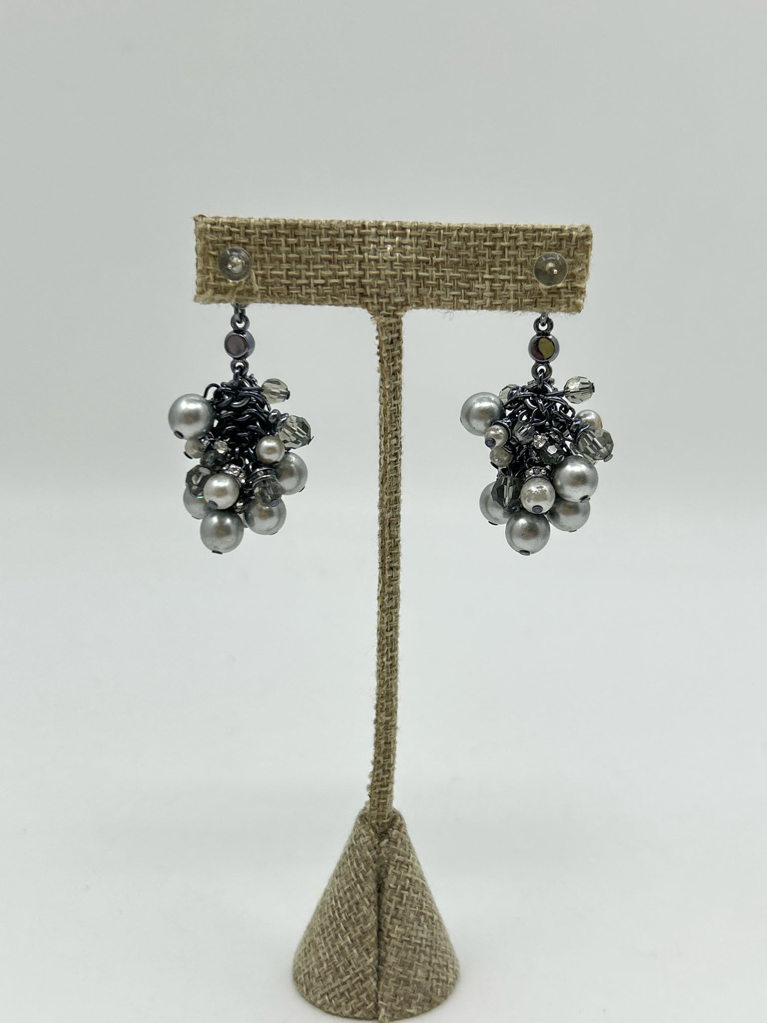 ST JOHN Gray Earrings